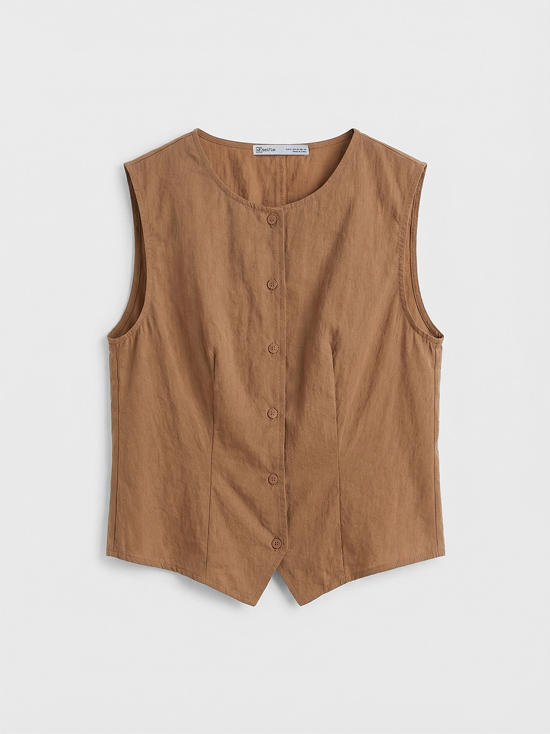 Жилетка коричневый для женщин 48210-13 68