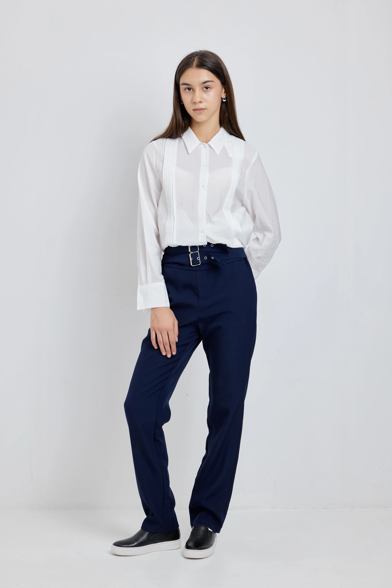 Брюки синий для женщин 42169-65 71