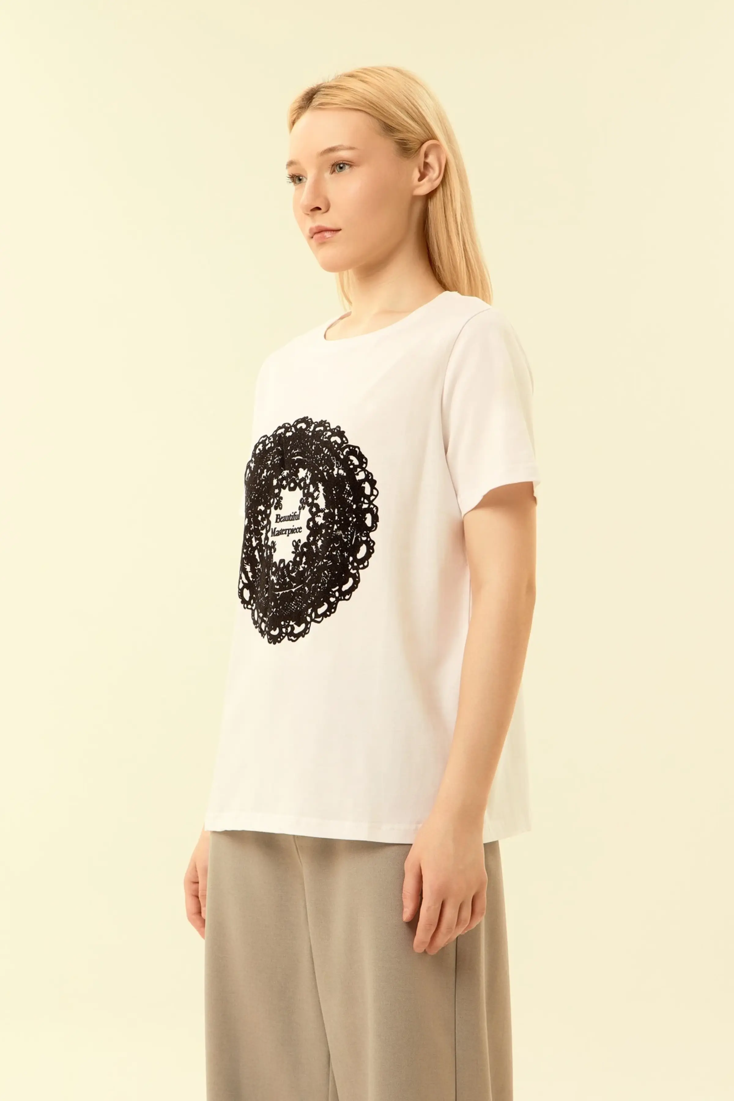 Футболка белый для женщин 46112-4 67