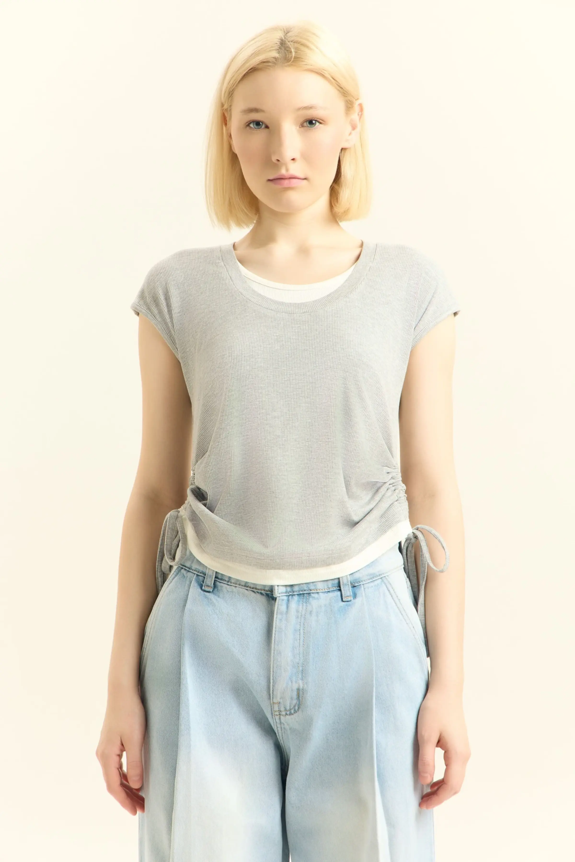 Футболка серый для женщин 45199-61 67