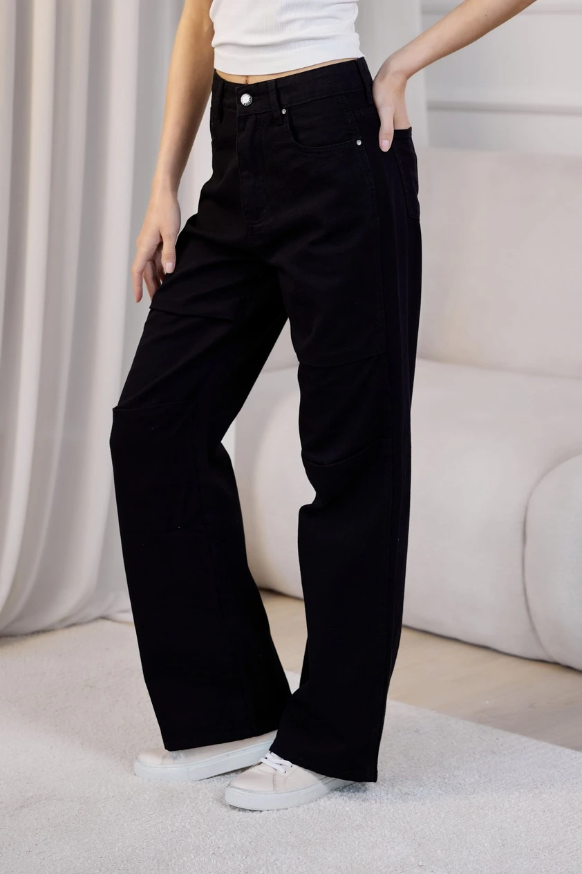 Брюки черный для женщин 41308-1 71