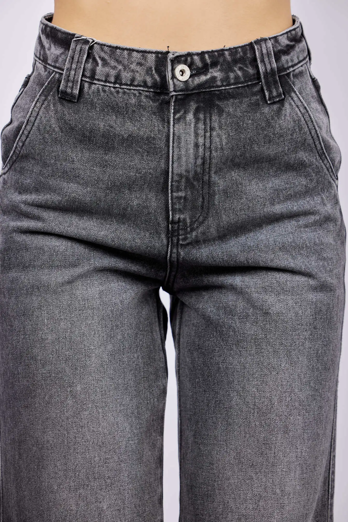 Джинсы серый для женщин 43217-61 74