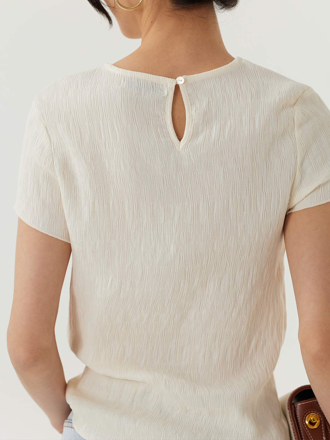 Футболка айвори для женщин 48234-234 67