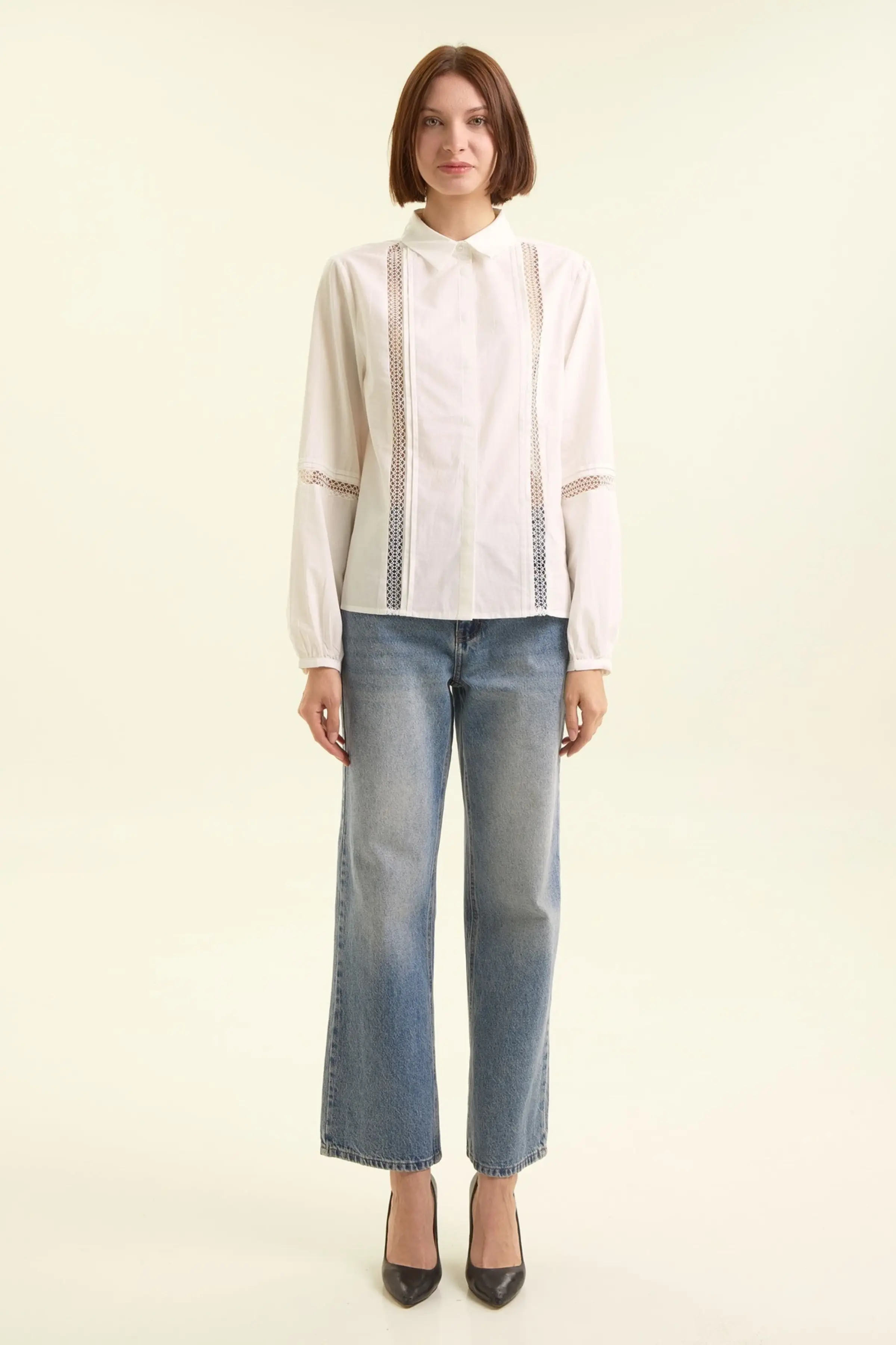 Джинсы голубой для женщин 47214-10 74