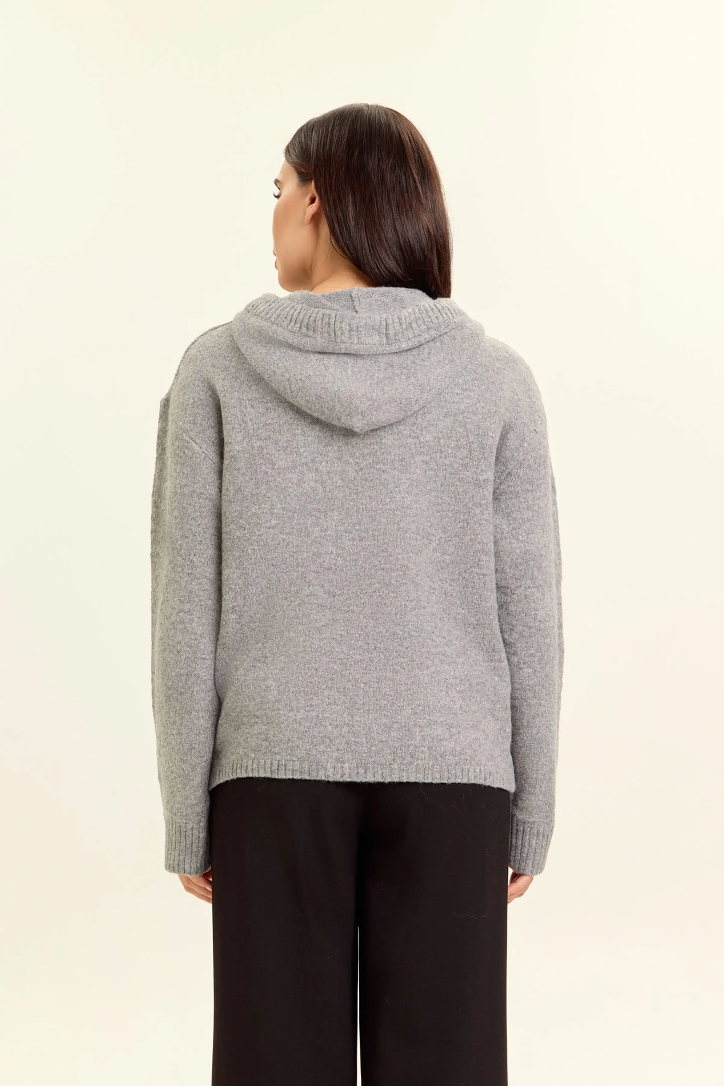 Свитер серый для женщин 47216-61 65