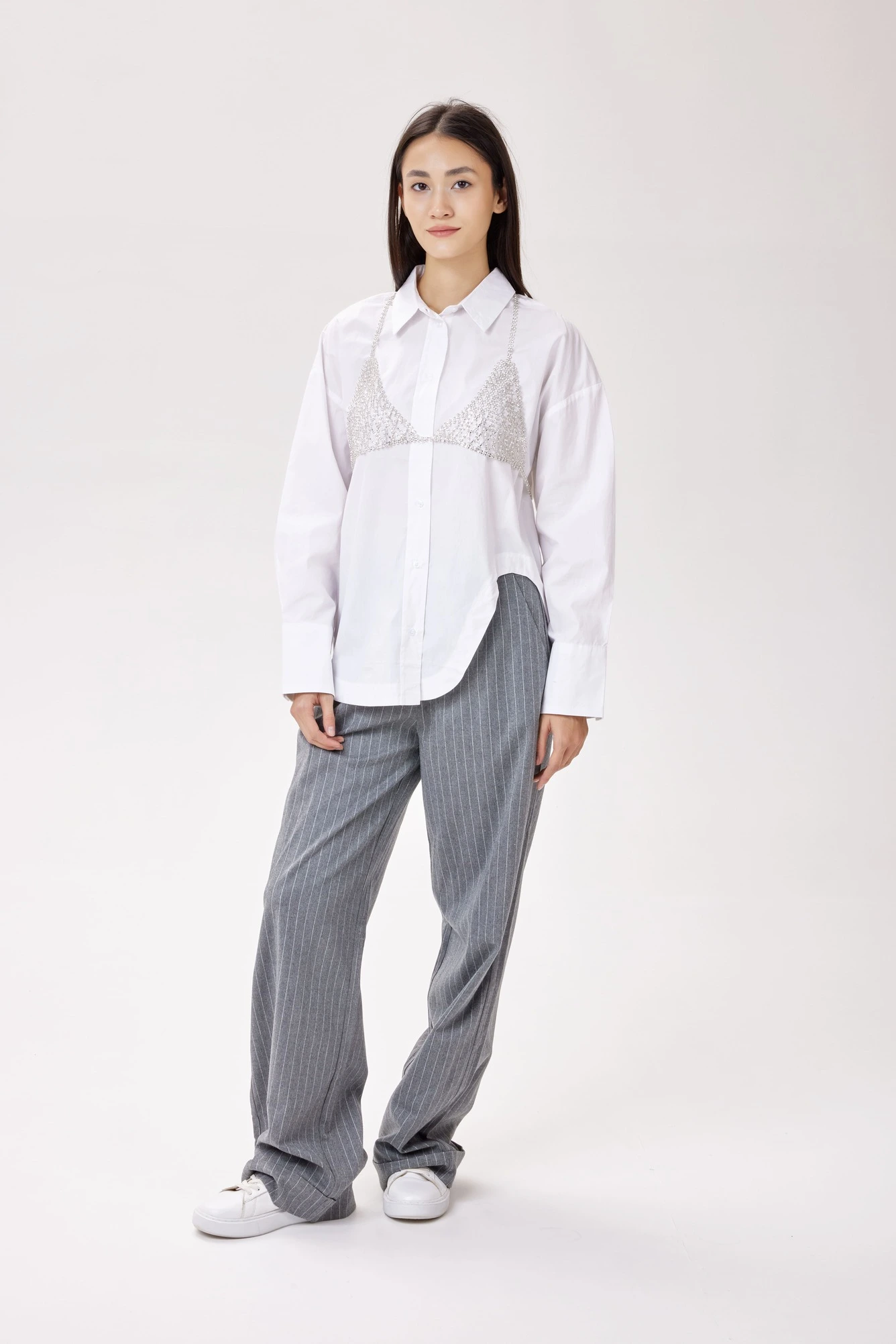 Бра серебряный для женщин Ba-001-43 36