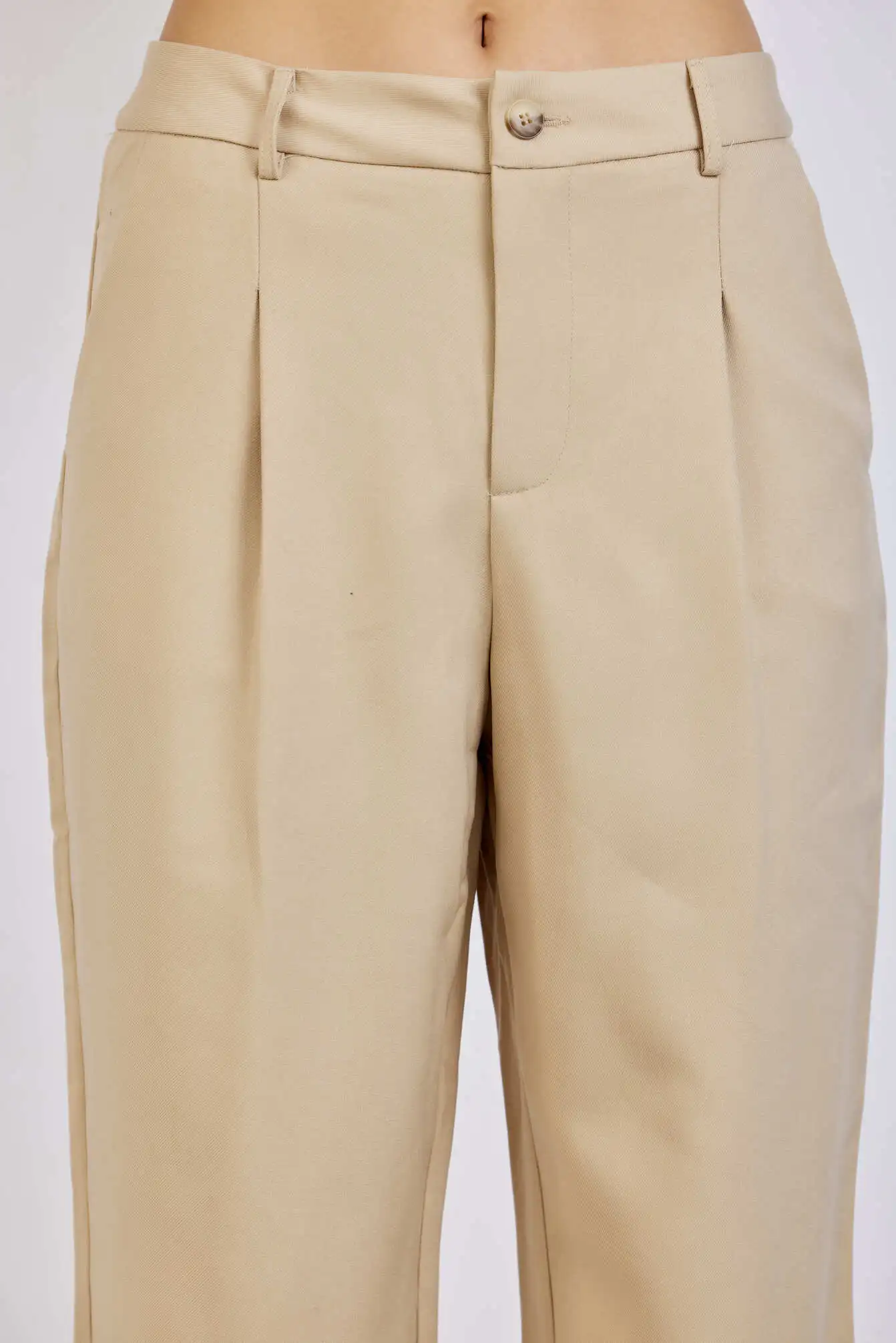 Брюки бежевый для женщин 43154-15 71