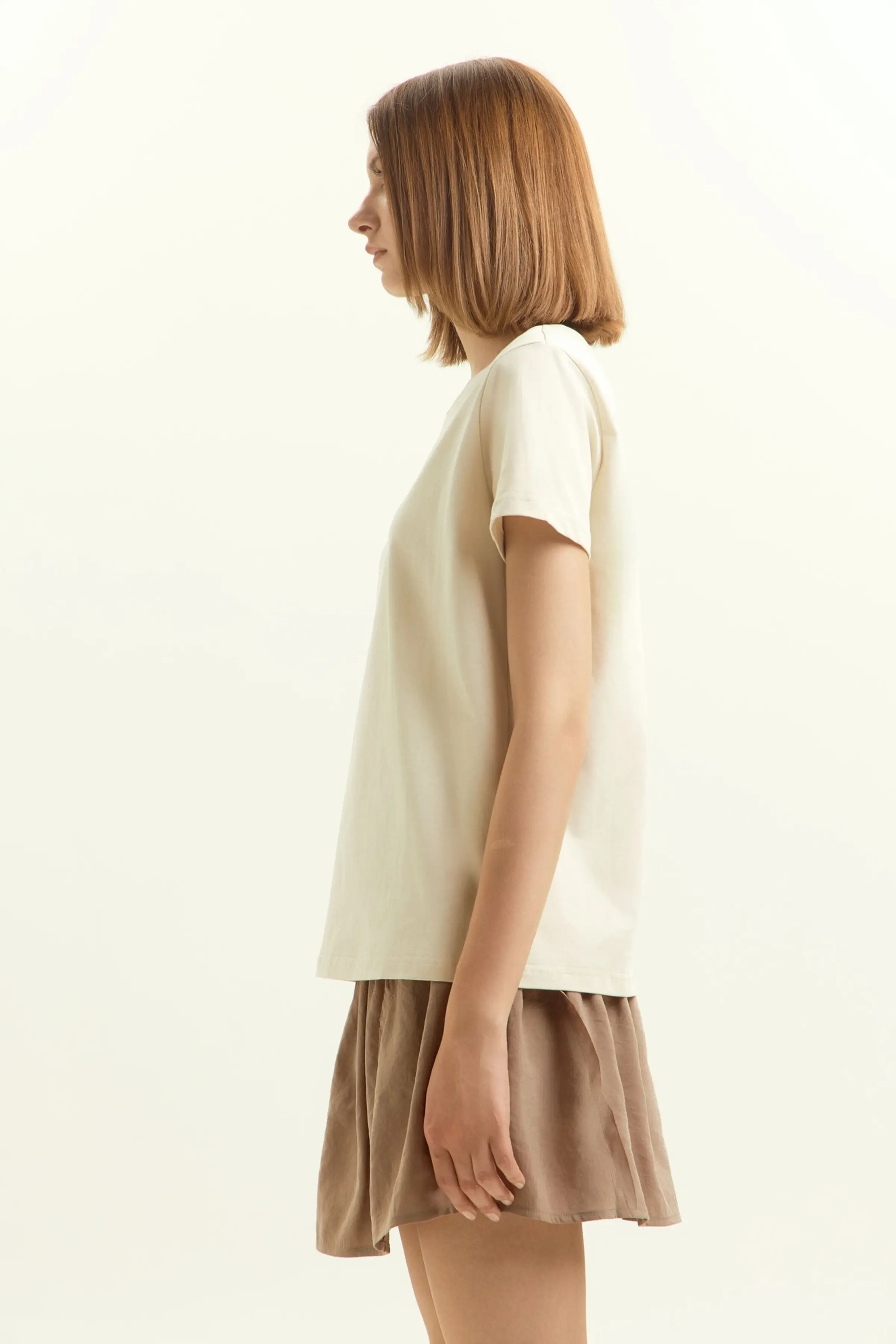 Футболка бежевый для женщин 45162-15 67