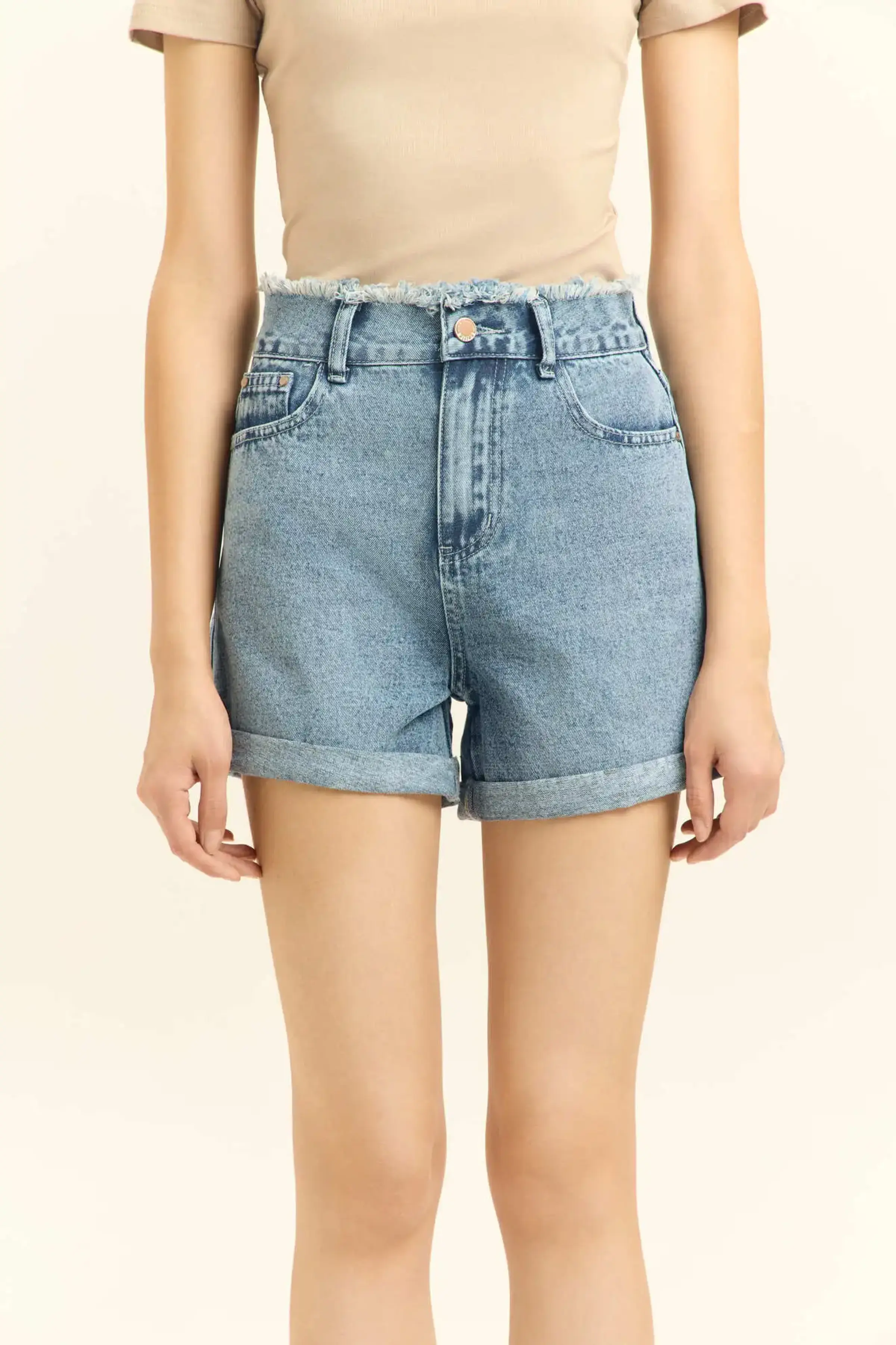 Шорты светло-синий для женщин 45302-195 57