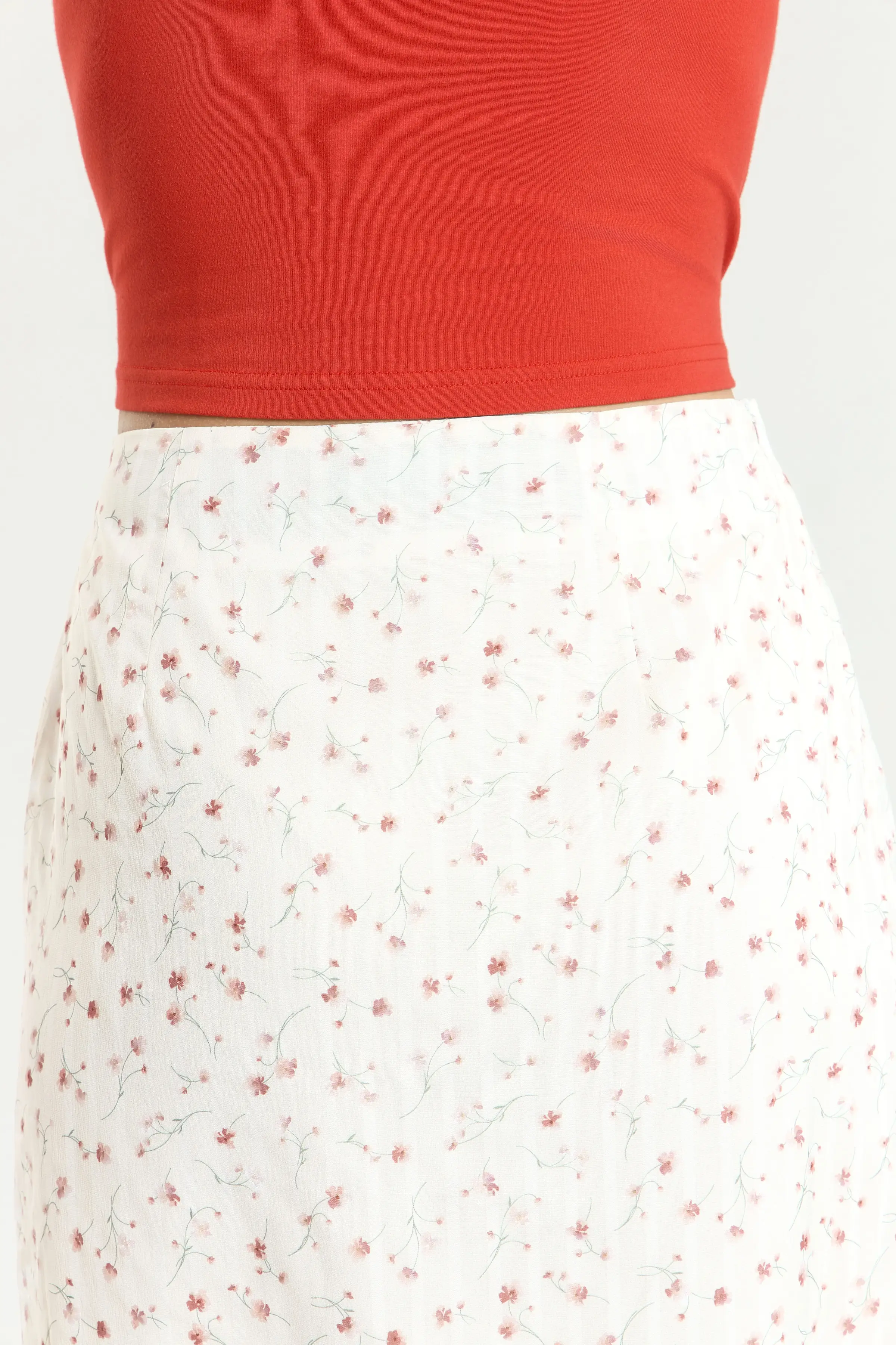 Юбка красный цветочек для женщин 45312-126 52