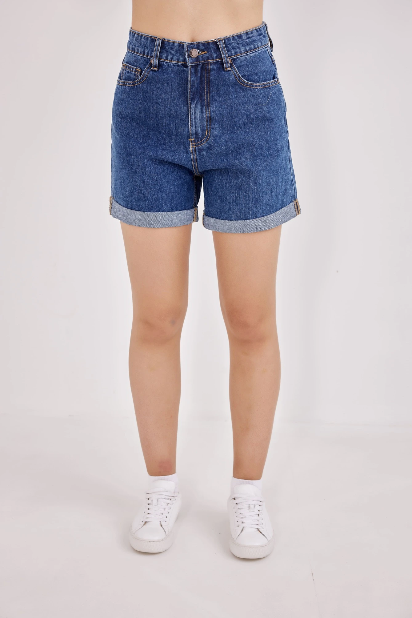 Шорты темно-синий для женщин 41327-18 57