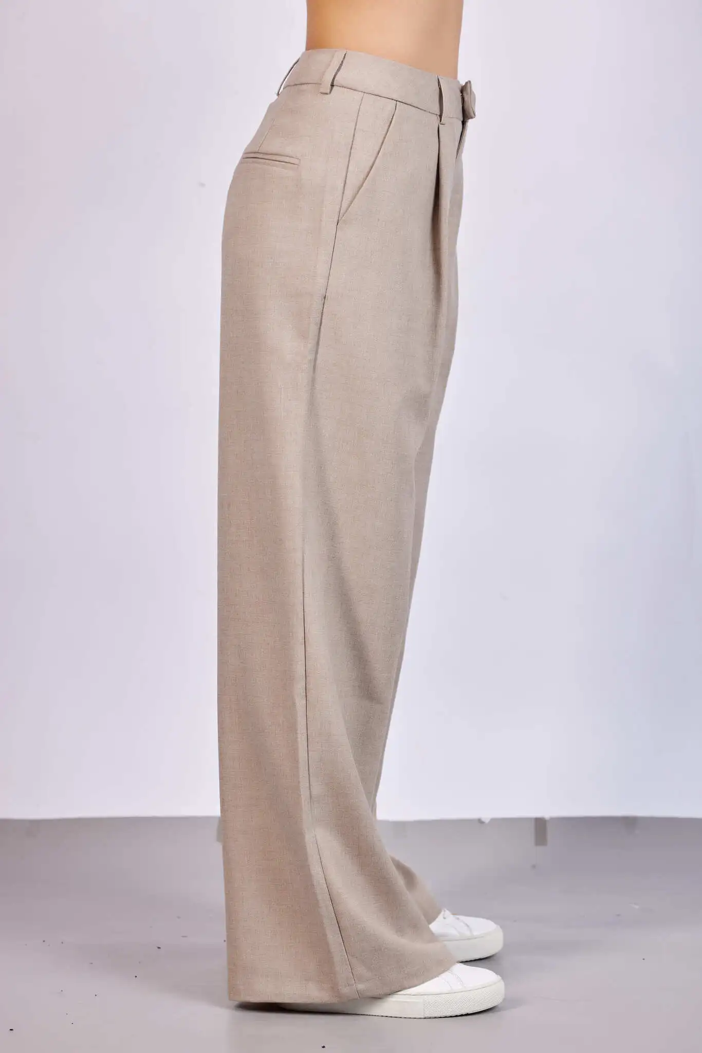 Брюки бежевый для женщин 43187-15 71