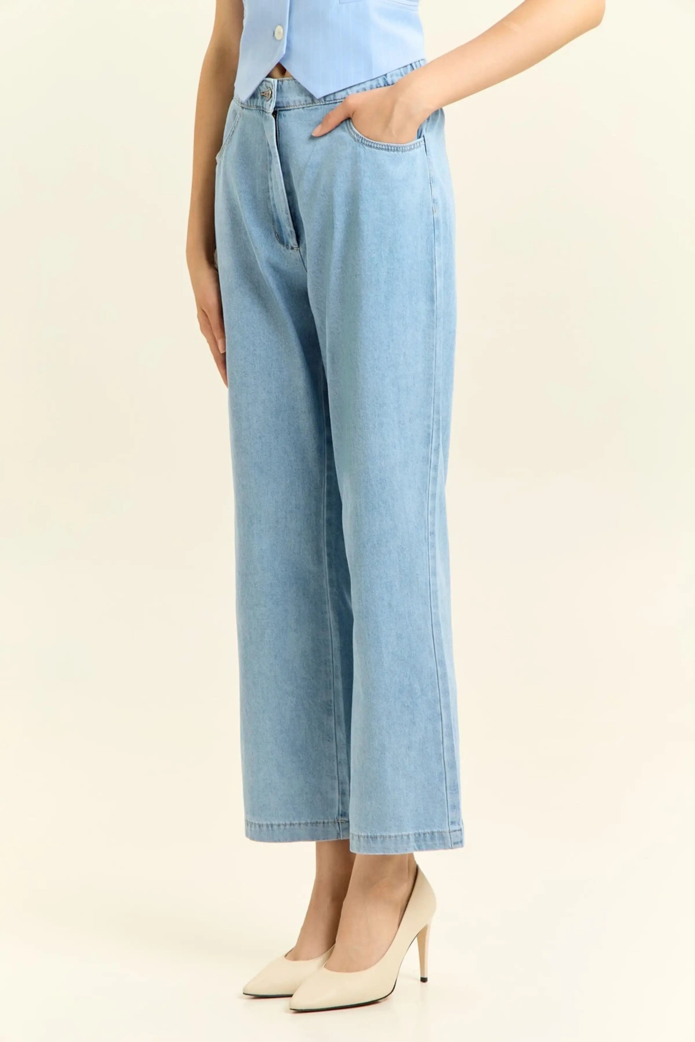 Джинсы светло-голубой для женщин 45292-25 74