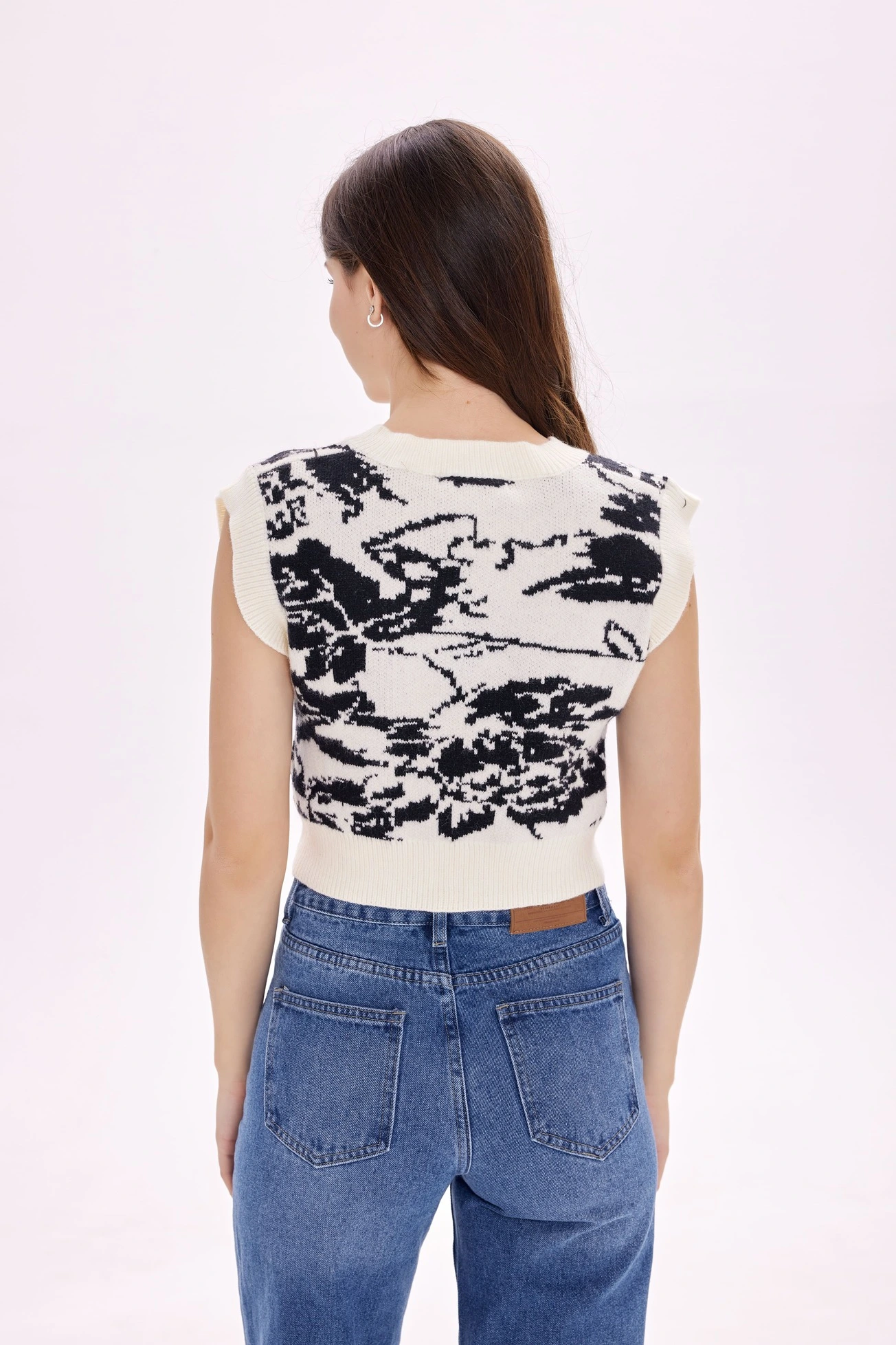 Жилетка белый для женщин 39248-4 68