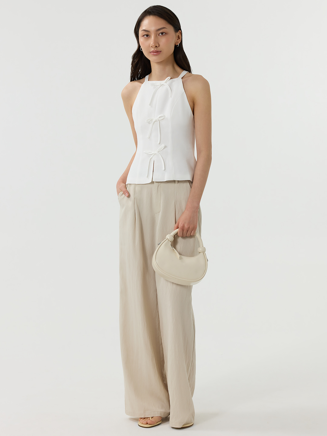 Топ белый для женщин 49100-4 46