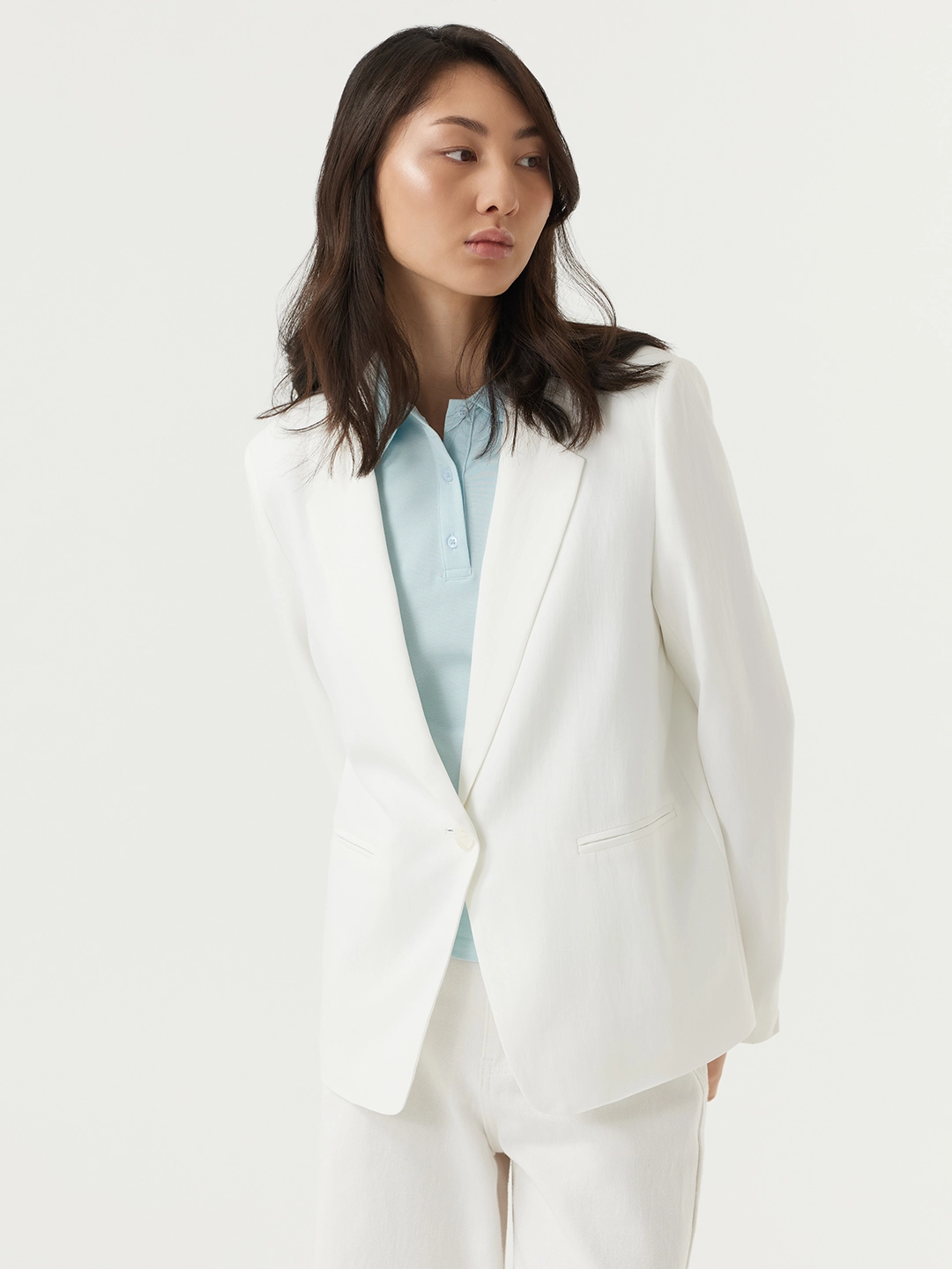 Жакет белый для женщин 48236-4 64