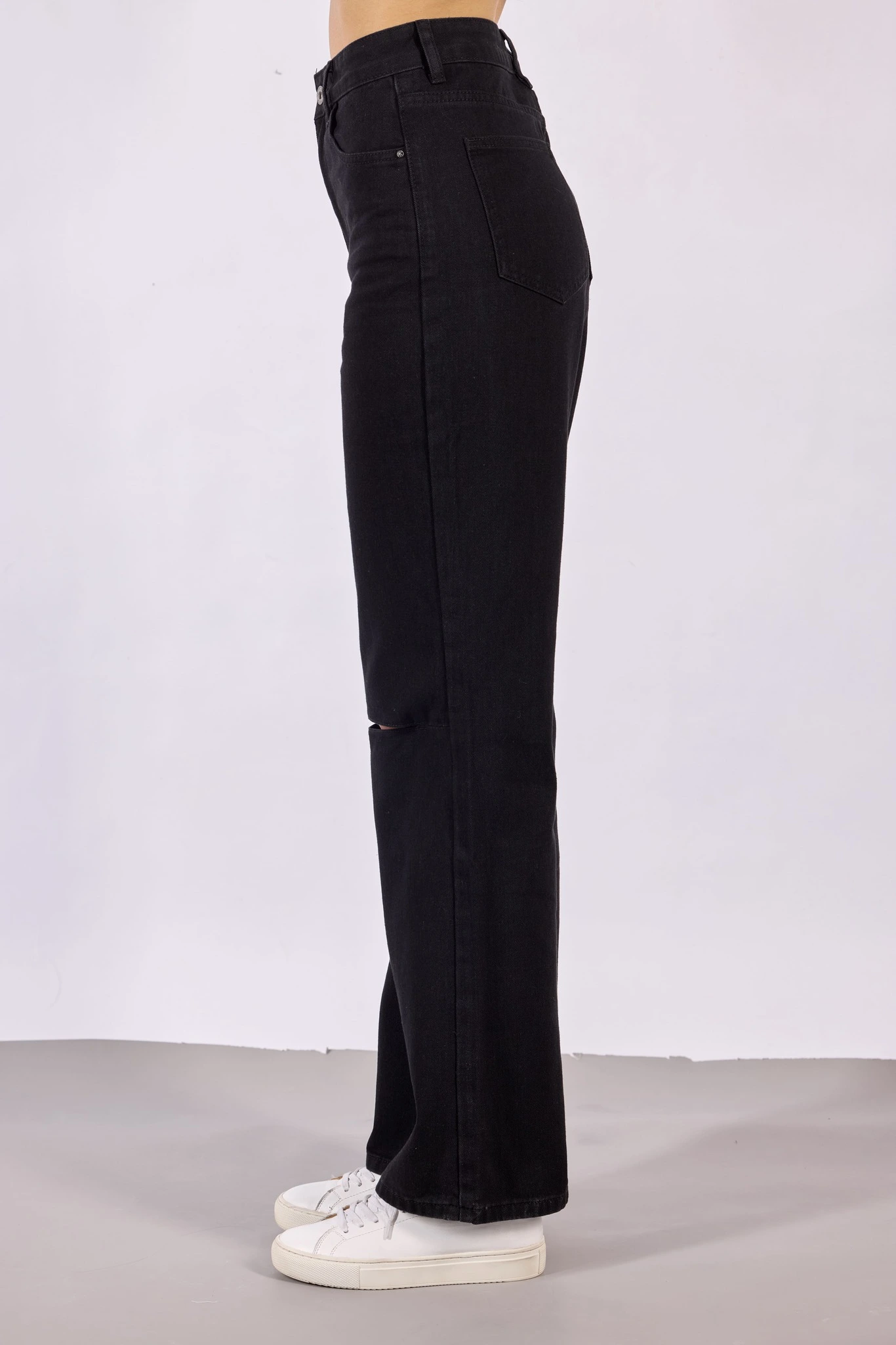 Джинсы черный для женщин 44146-1 74