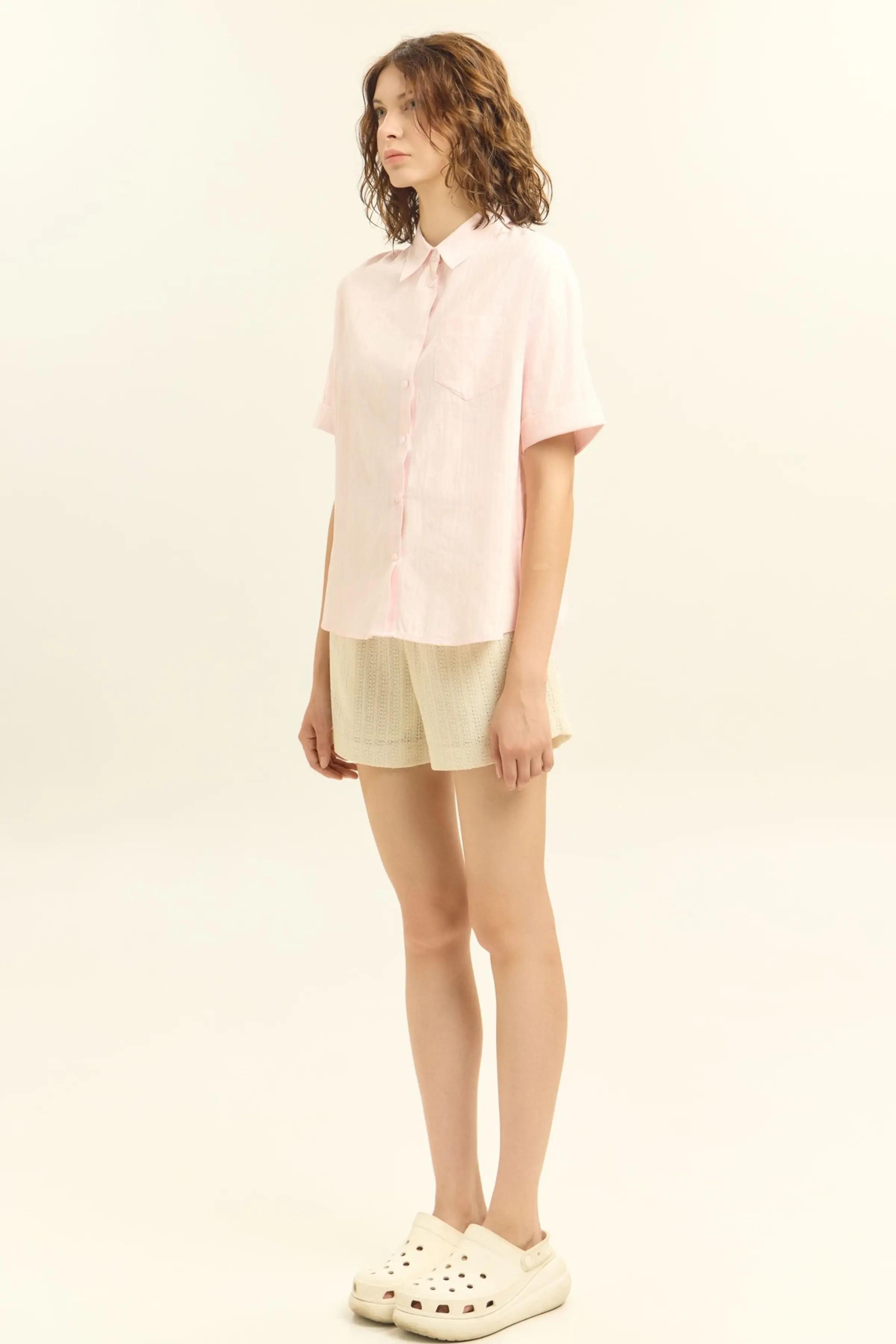 Рубашка светло-розовый для женщин 45245-27 66