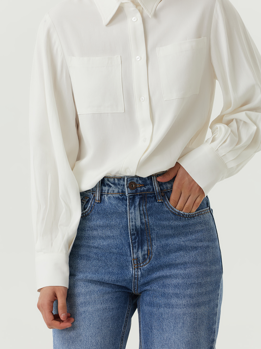 Джинсы синий для женщин 48755-65 74