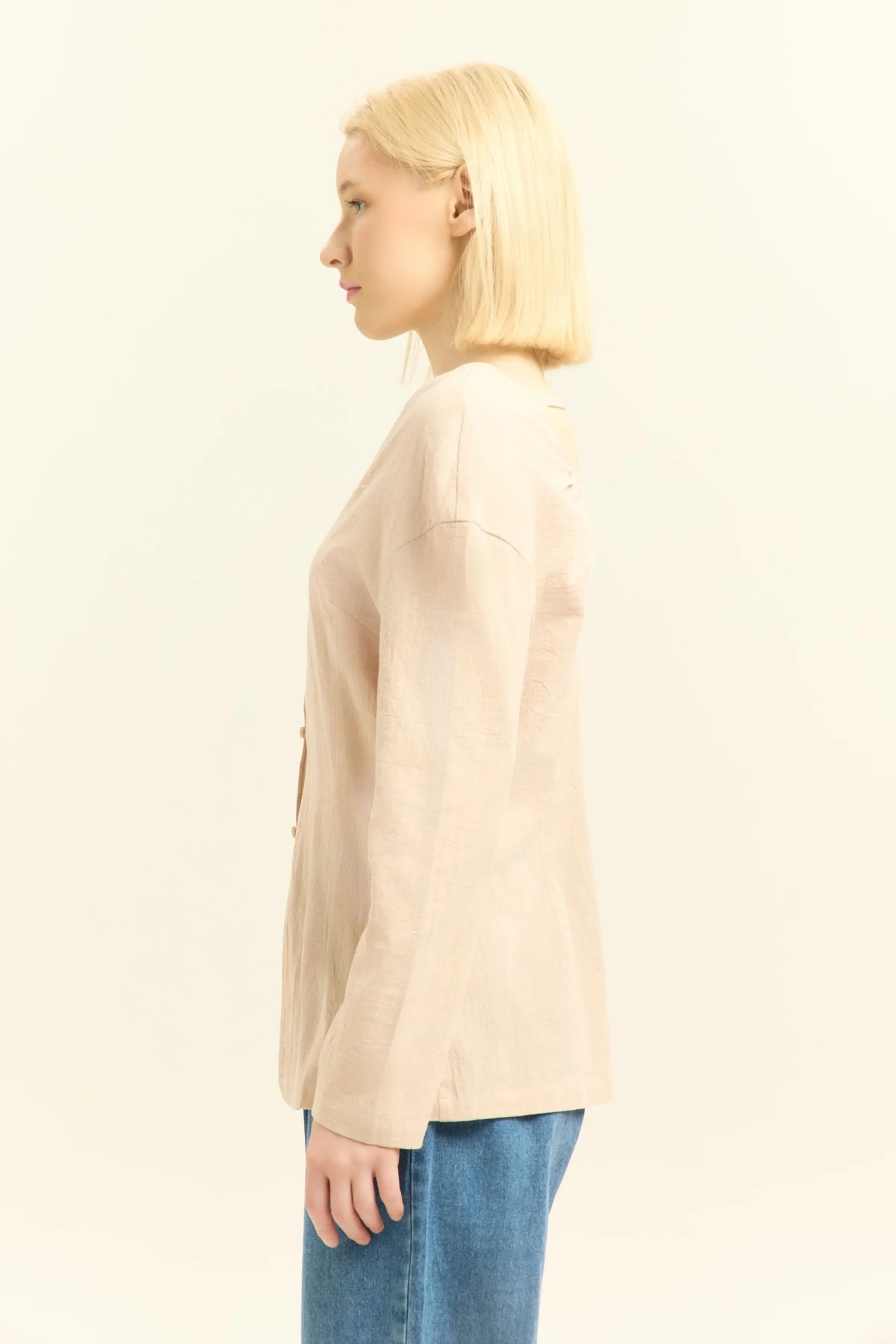 Блузка бежевый для женщин 45249-15 28