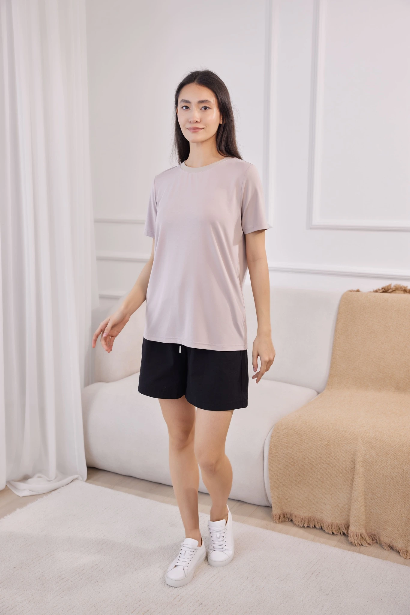 Футболка розовый для женщин 41288-17 67