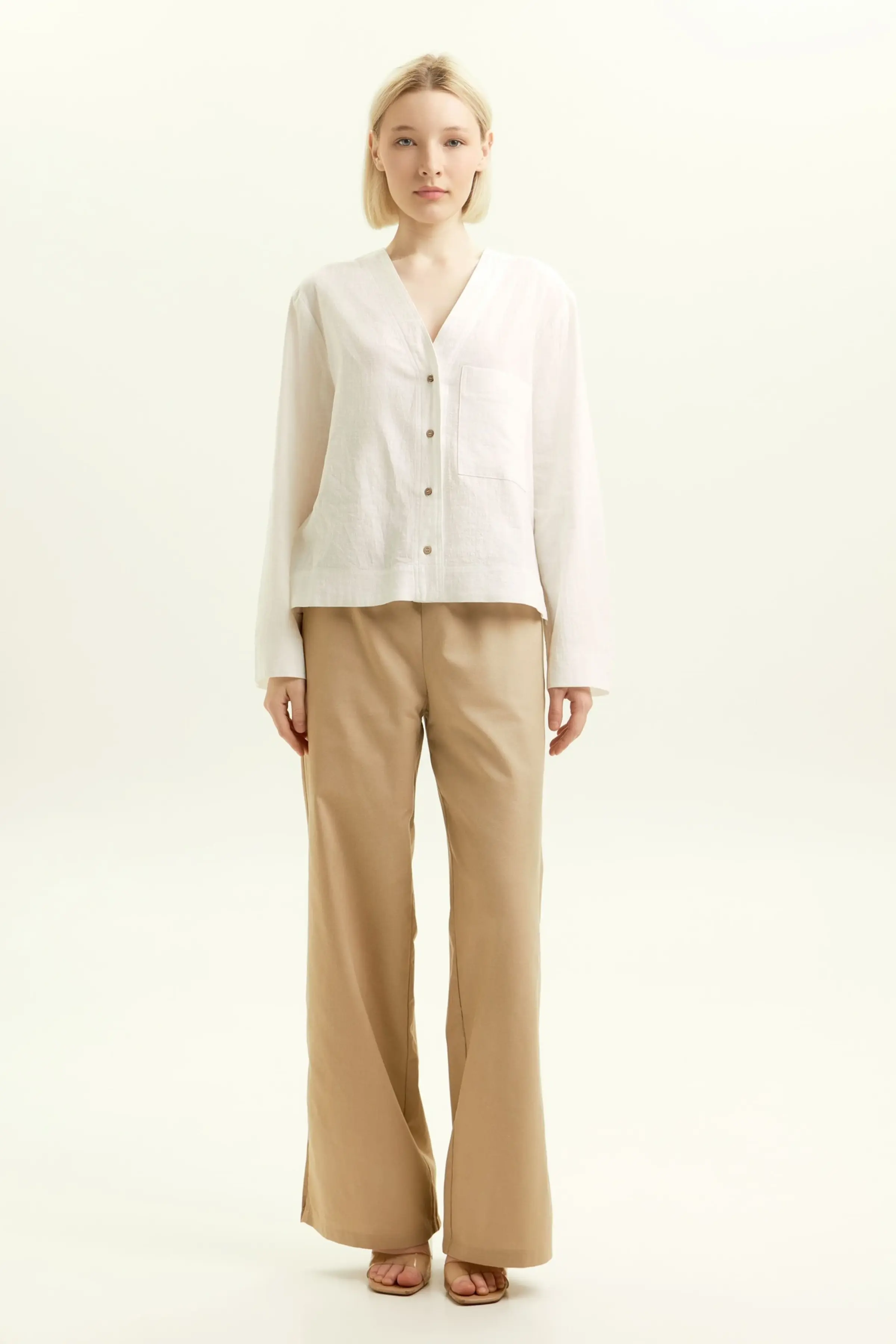 Блузка белый для женщин 45128-4 28