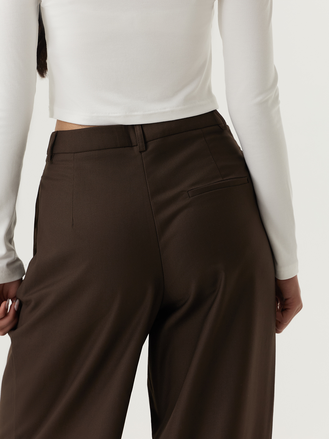 Брюки коричневый для женщин 48109-13 71