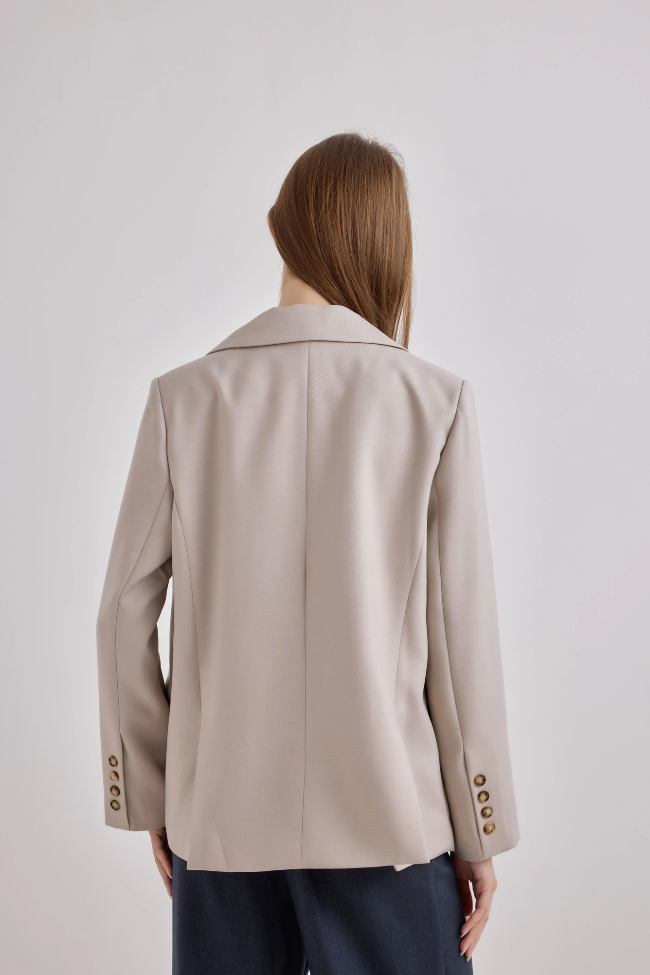 Жакет бежевый для женщин 42119-15 64