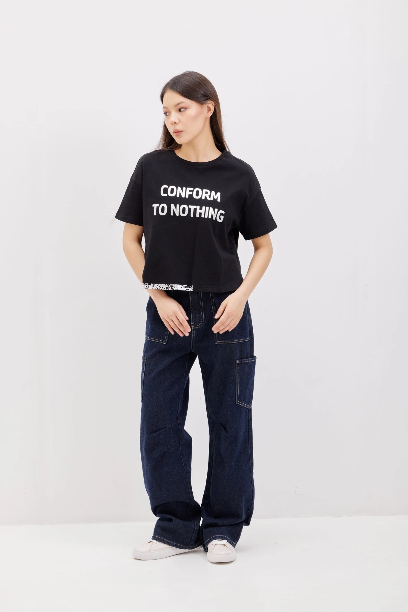 Футболка черный для женщин 42259-1 67