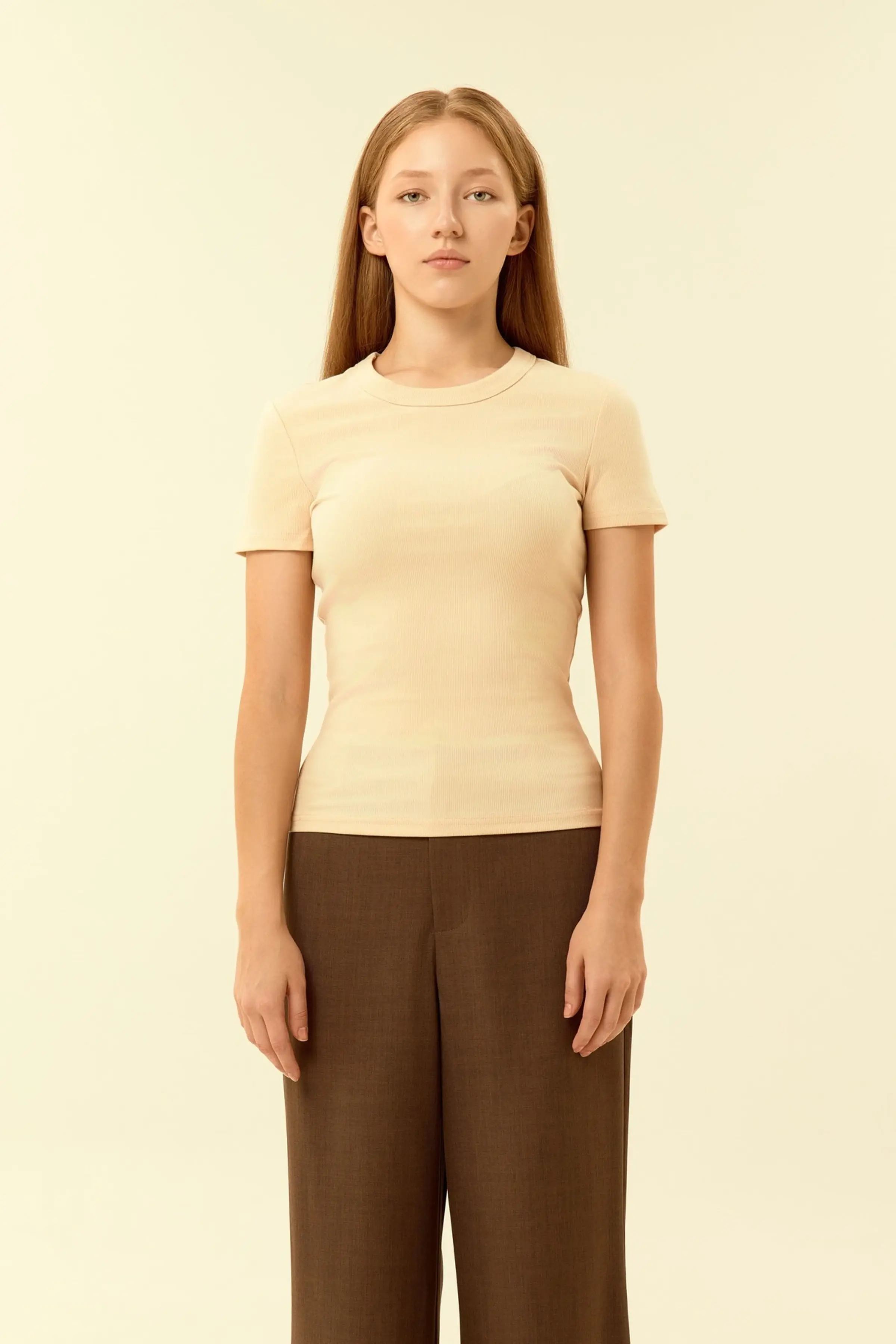 Футболка бежевый для женщин 46341-15 67