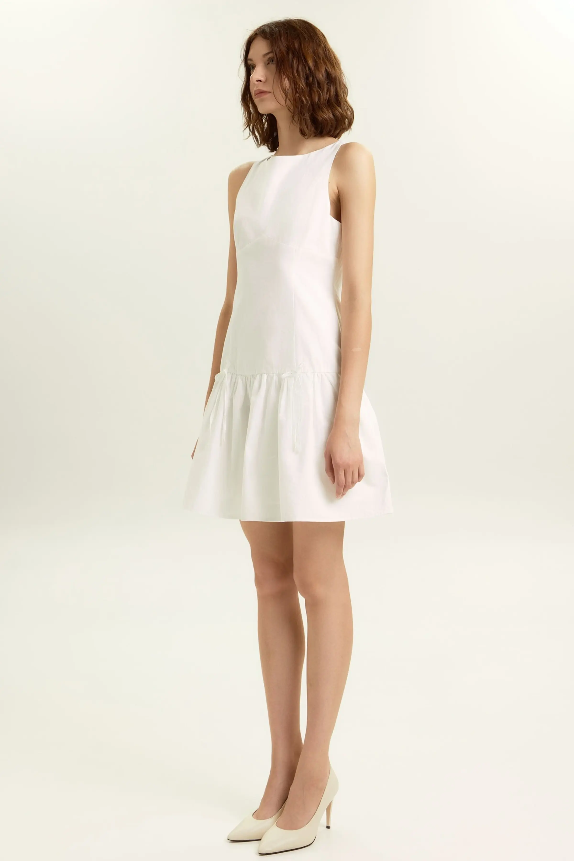 Платье белый для женщин 45357D-4 54