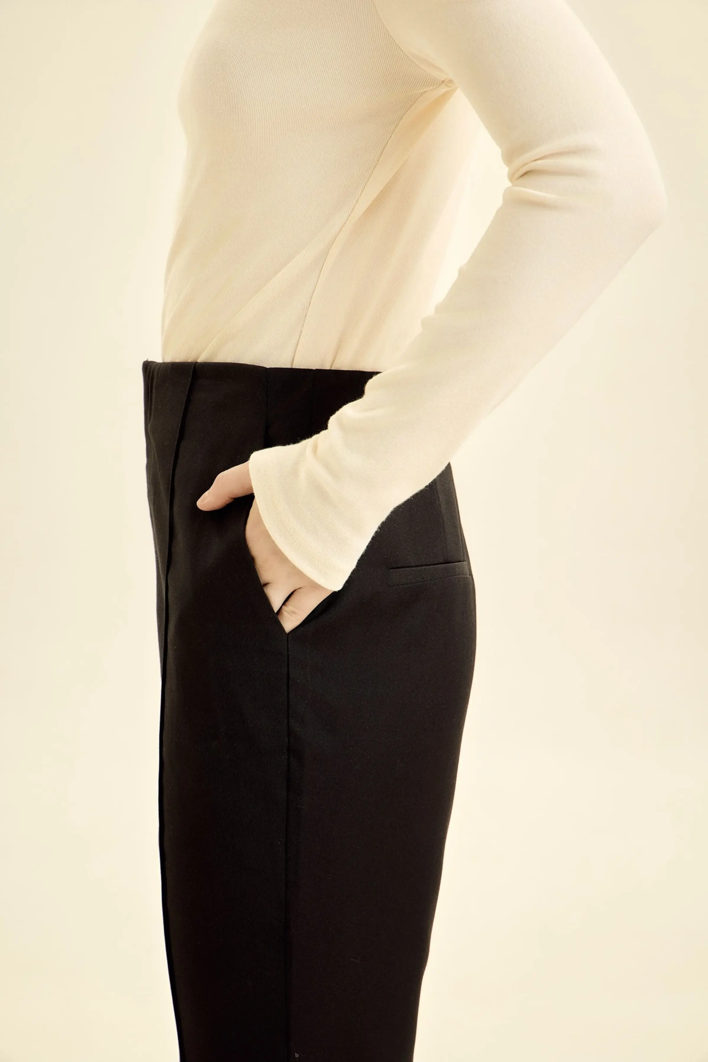 Брюки черный для женщин 46141-1 71