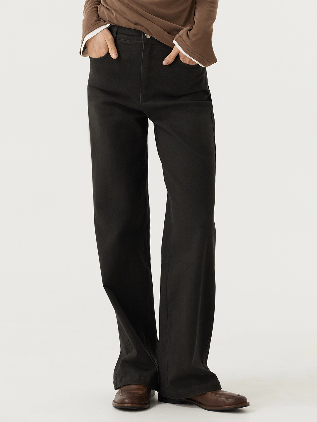 Брюки темно-серый для женщин 48137-12 71