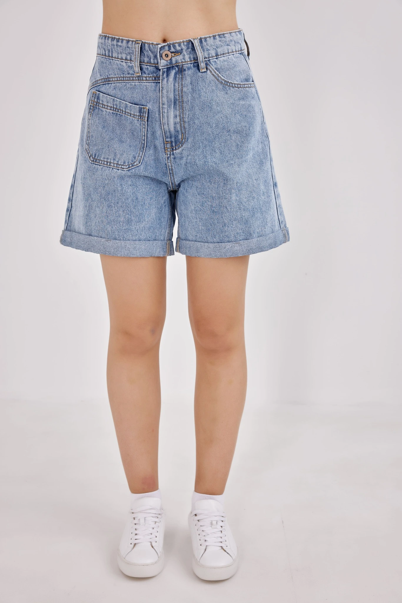 Шорты голубой для женщин 41323-10 57