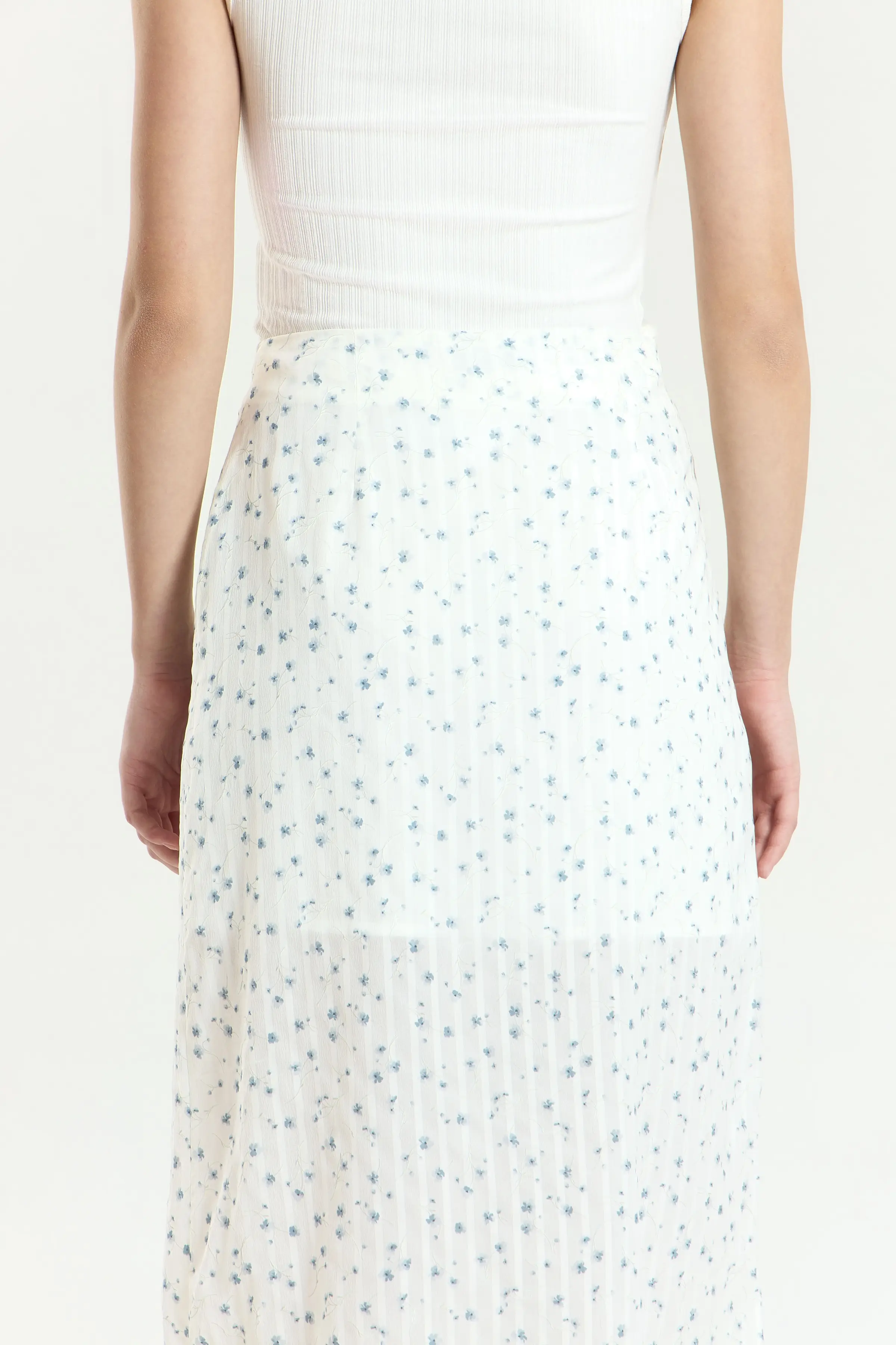 Юбка синий цветочек для женщин 45312-188 52