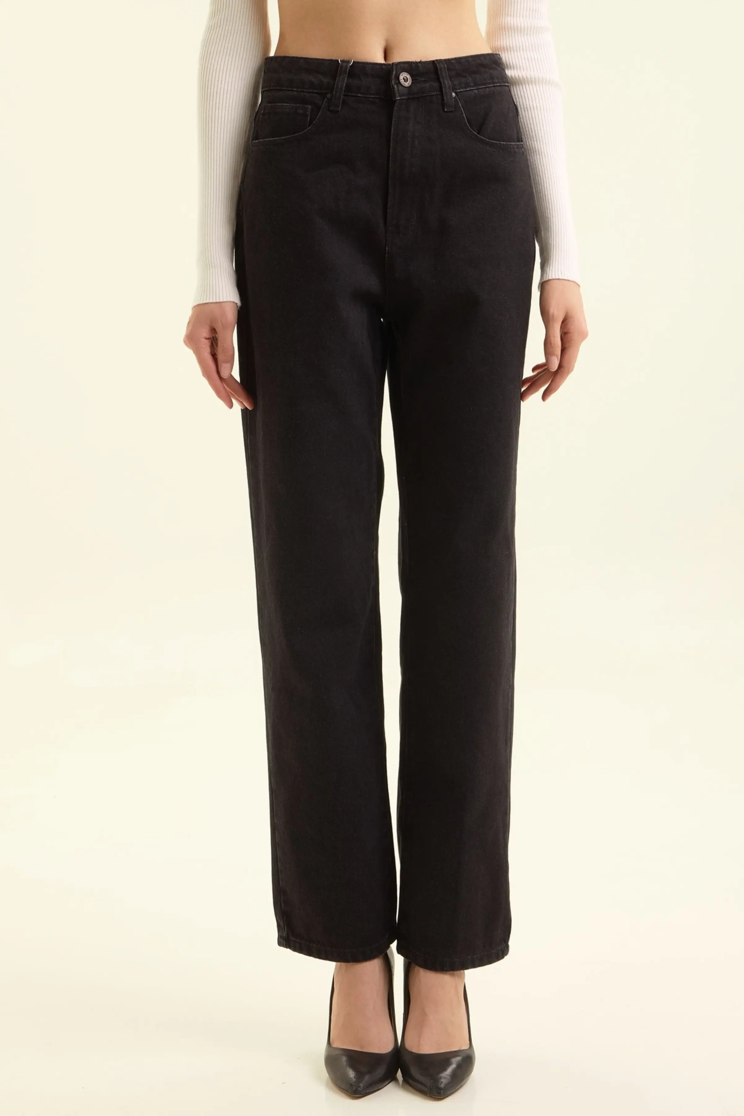 Джинсы черный для женщин 47350-1 74