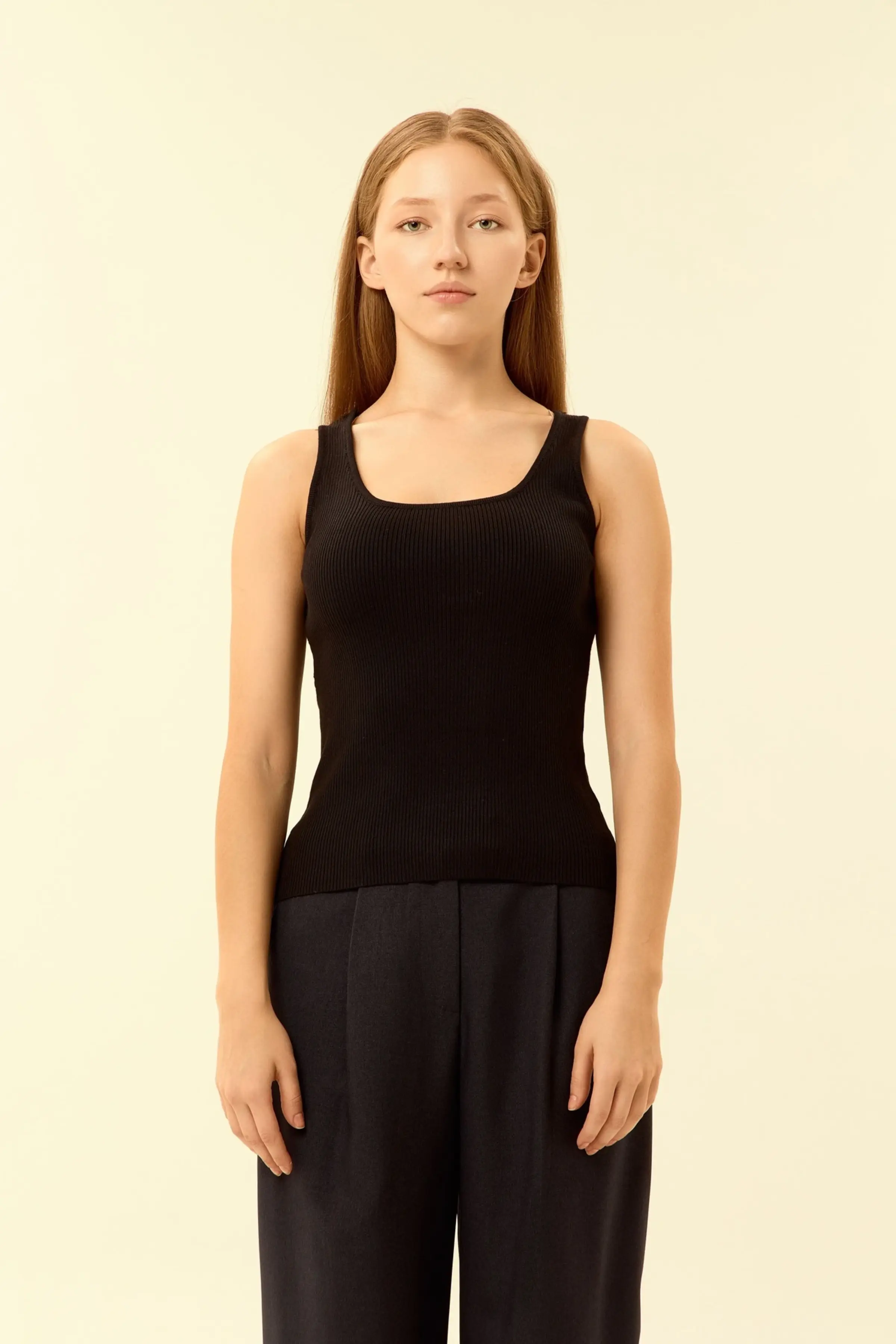 Топ черный для женщин 46115-1 46