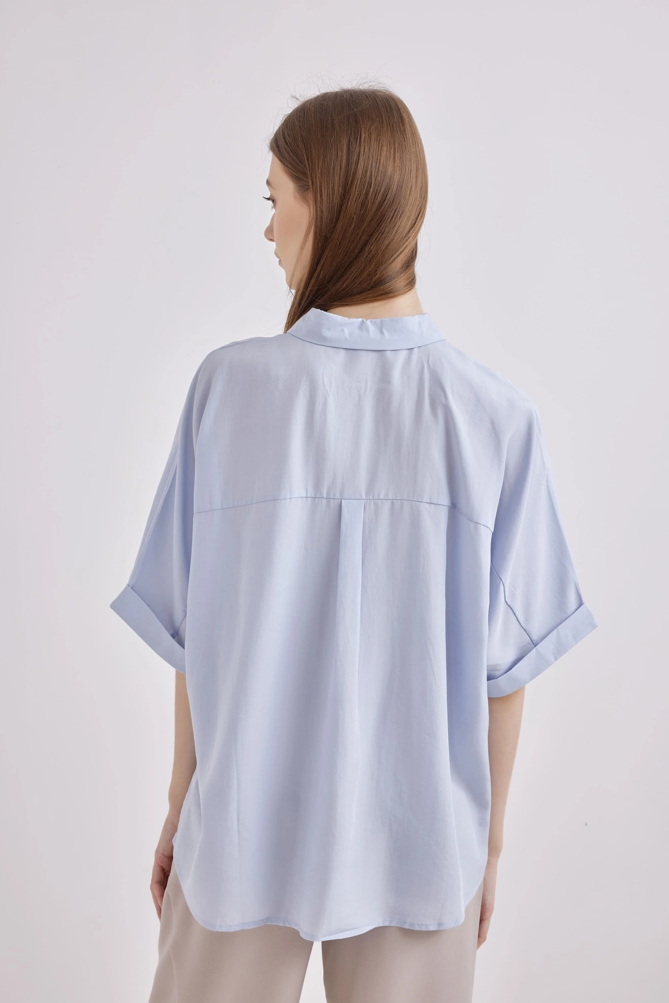 Рубашка синий для женщин 42104-65 66