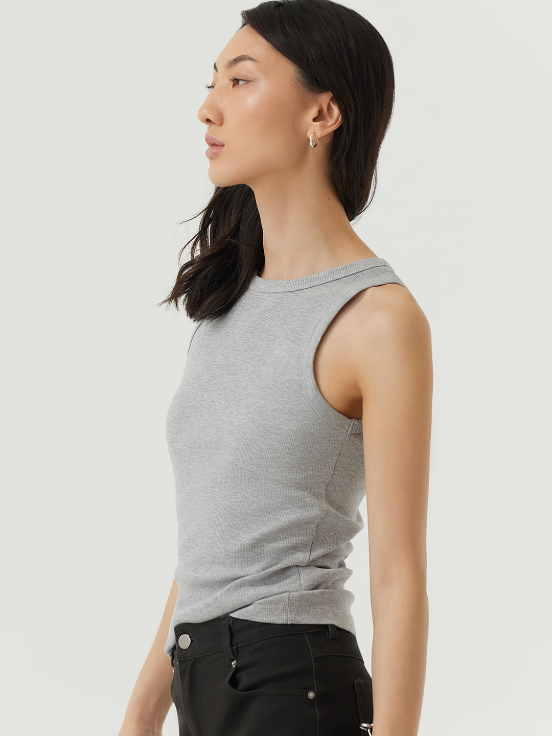 Топ серый для женщин 48205-61 46