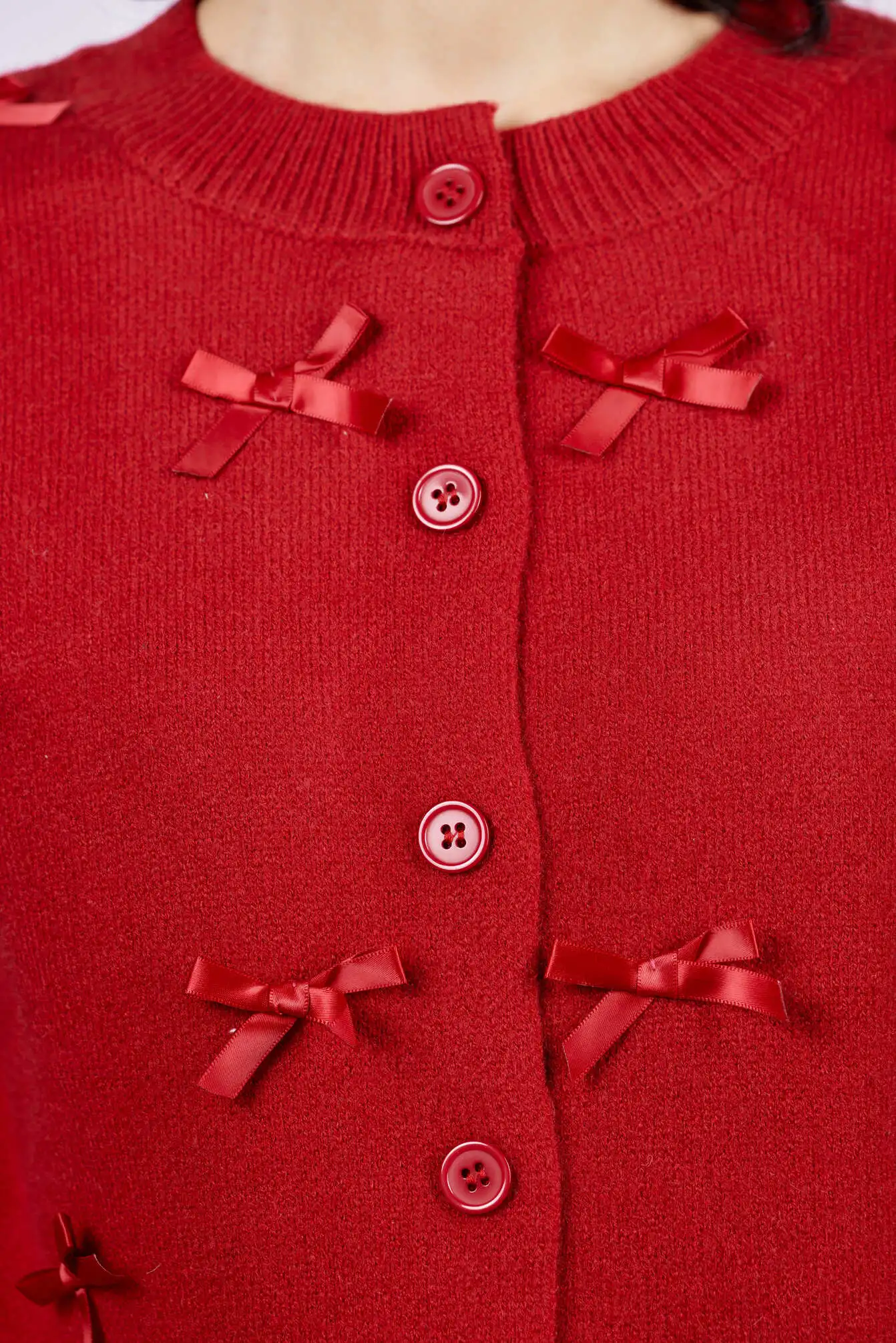 Кардиган красный для женщин 43202-7 50