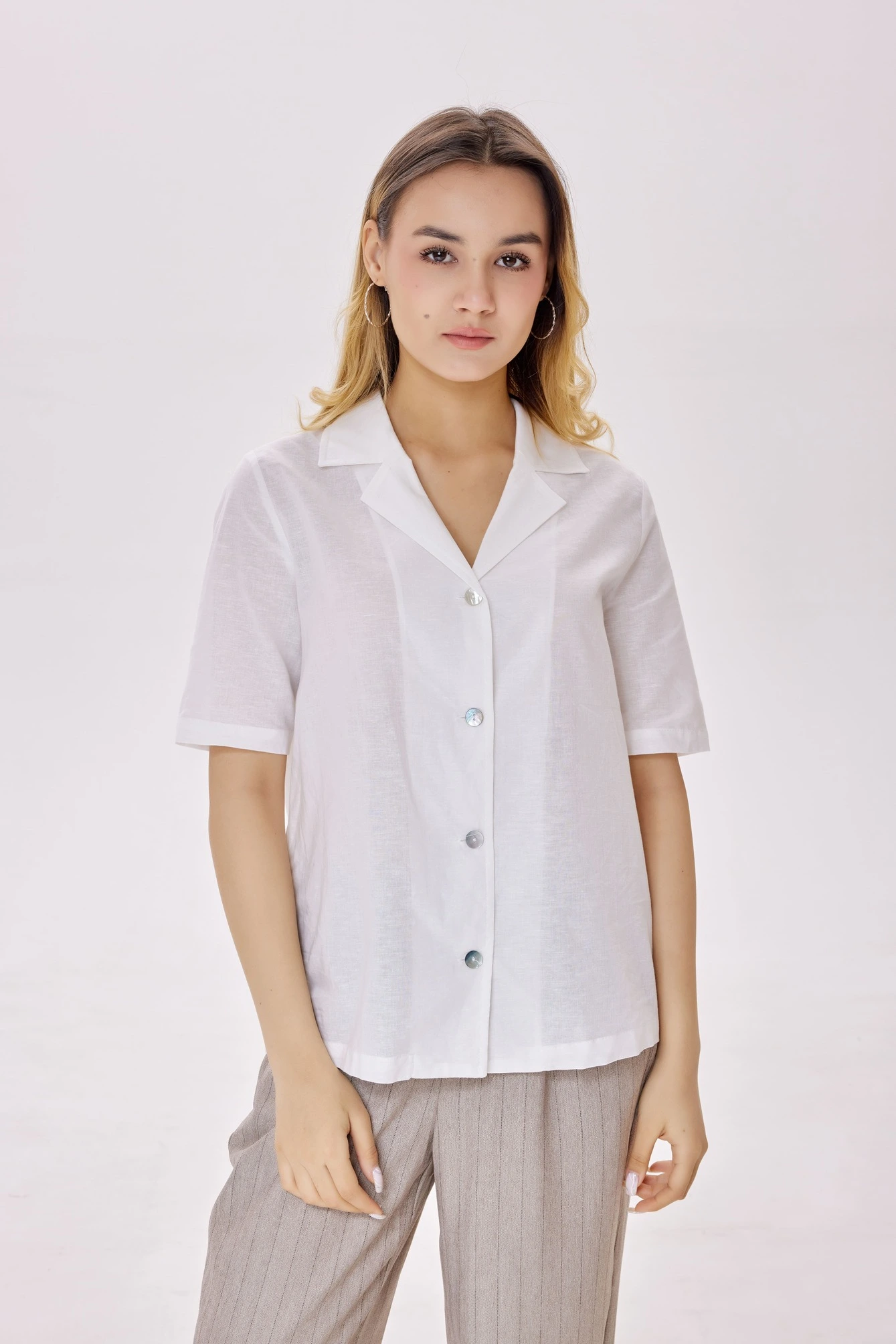 Блузка белый для женщин 40277-4 28