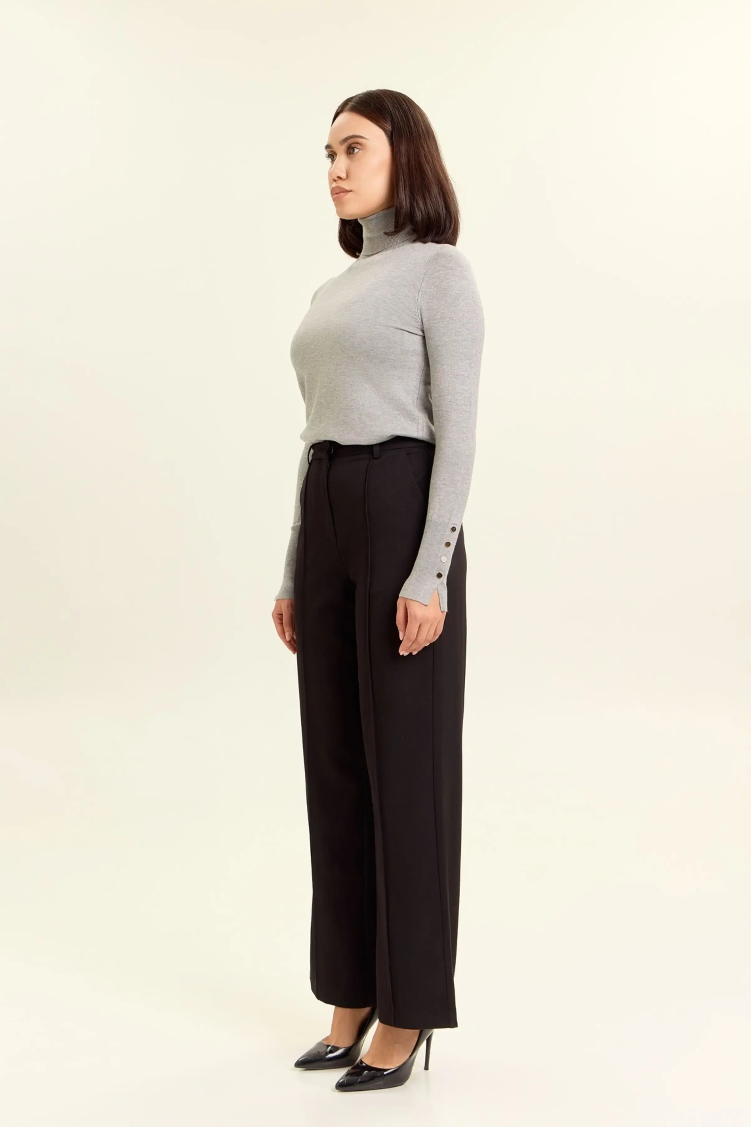 Брюки черный для женщин 47141-1 71