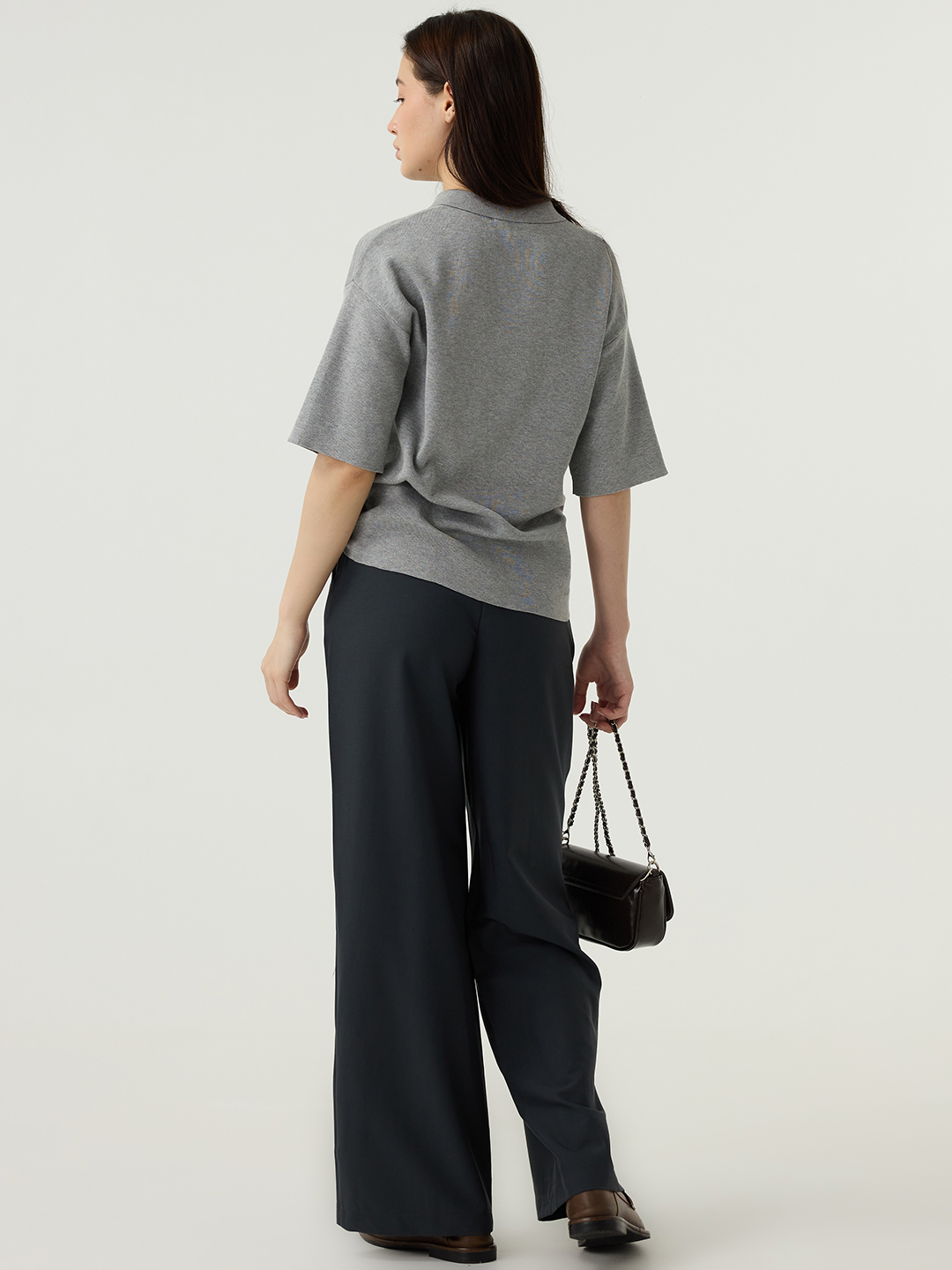 Джемпер серый для женщин 48146-61 60