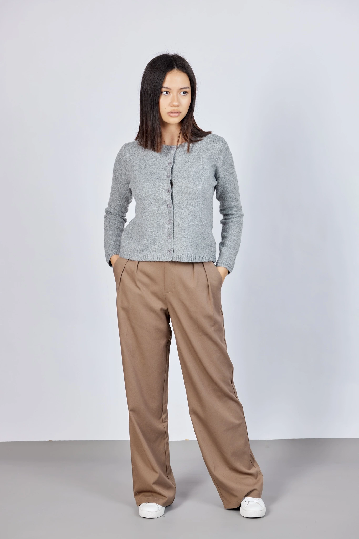 Брюки коричневый для женщин 43104-13 71