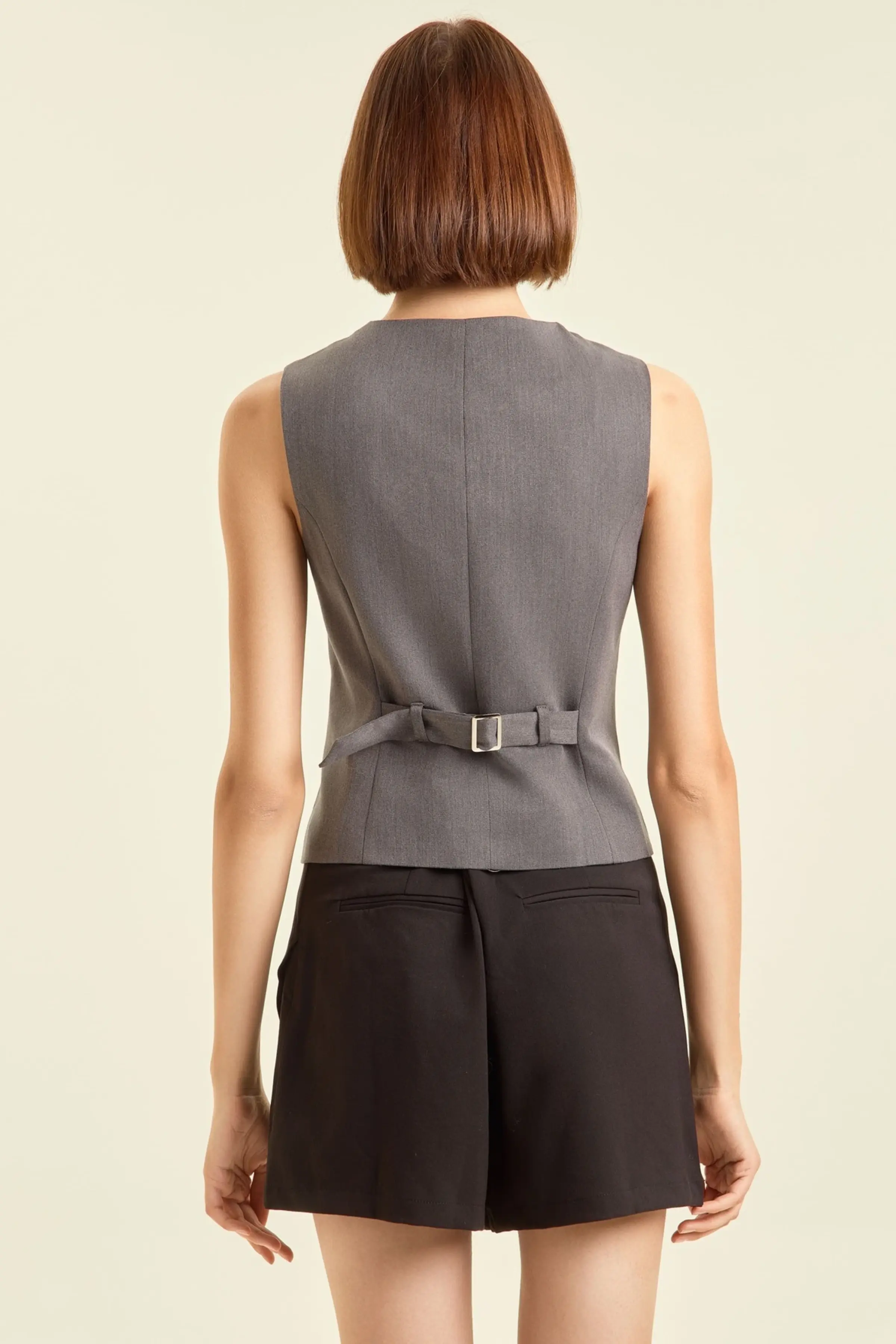 Жилетка темно-серый для женщин 47237-12 68