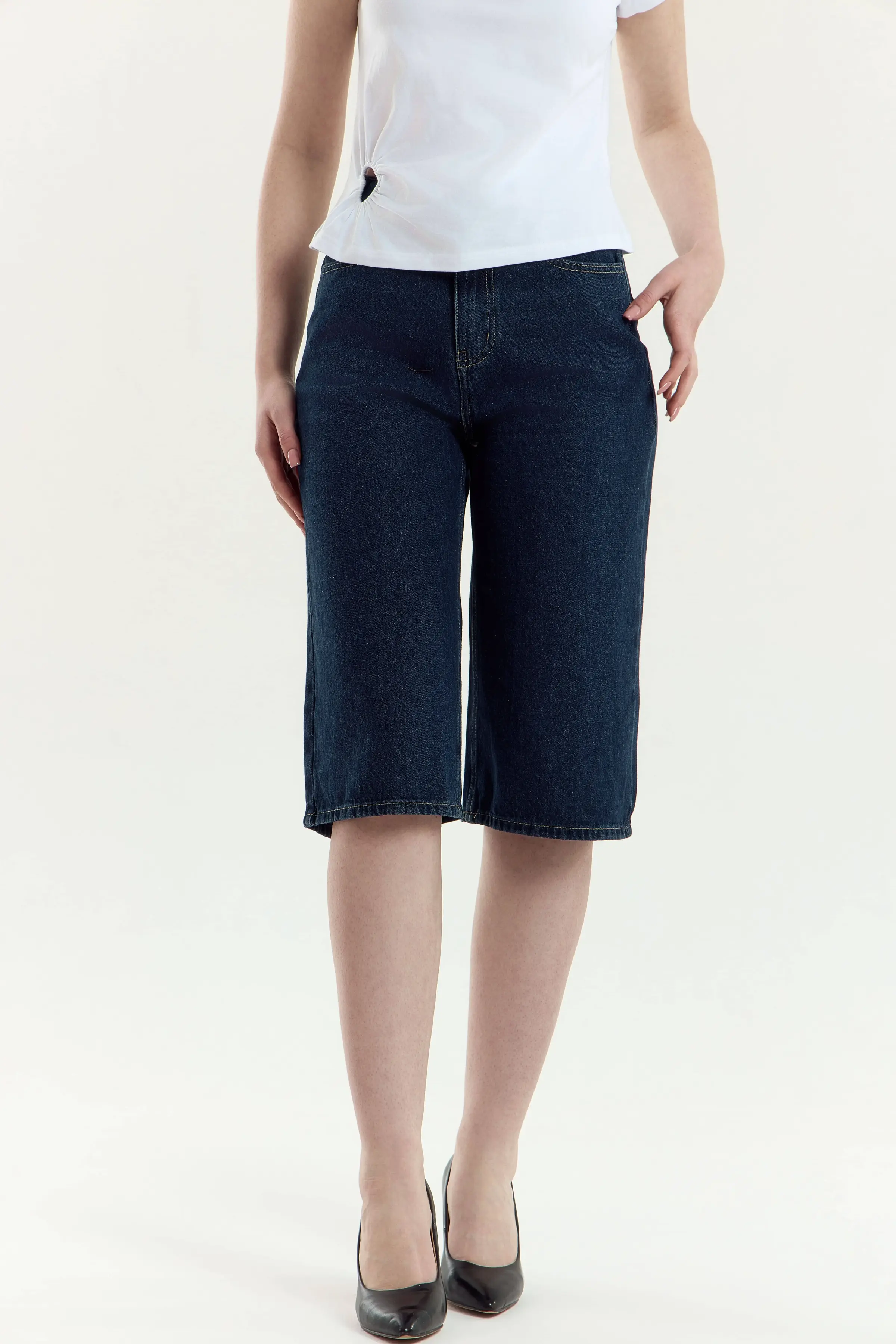 Шорты темно-синий для женщин 45195-18 57