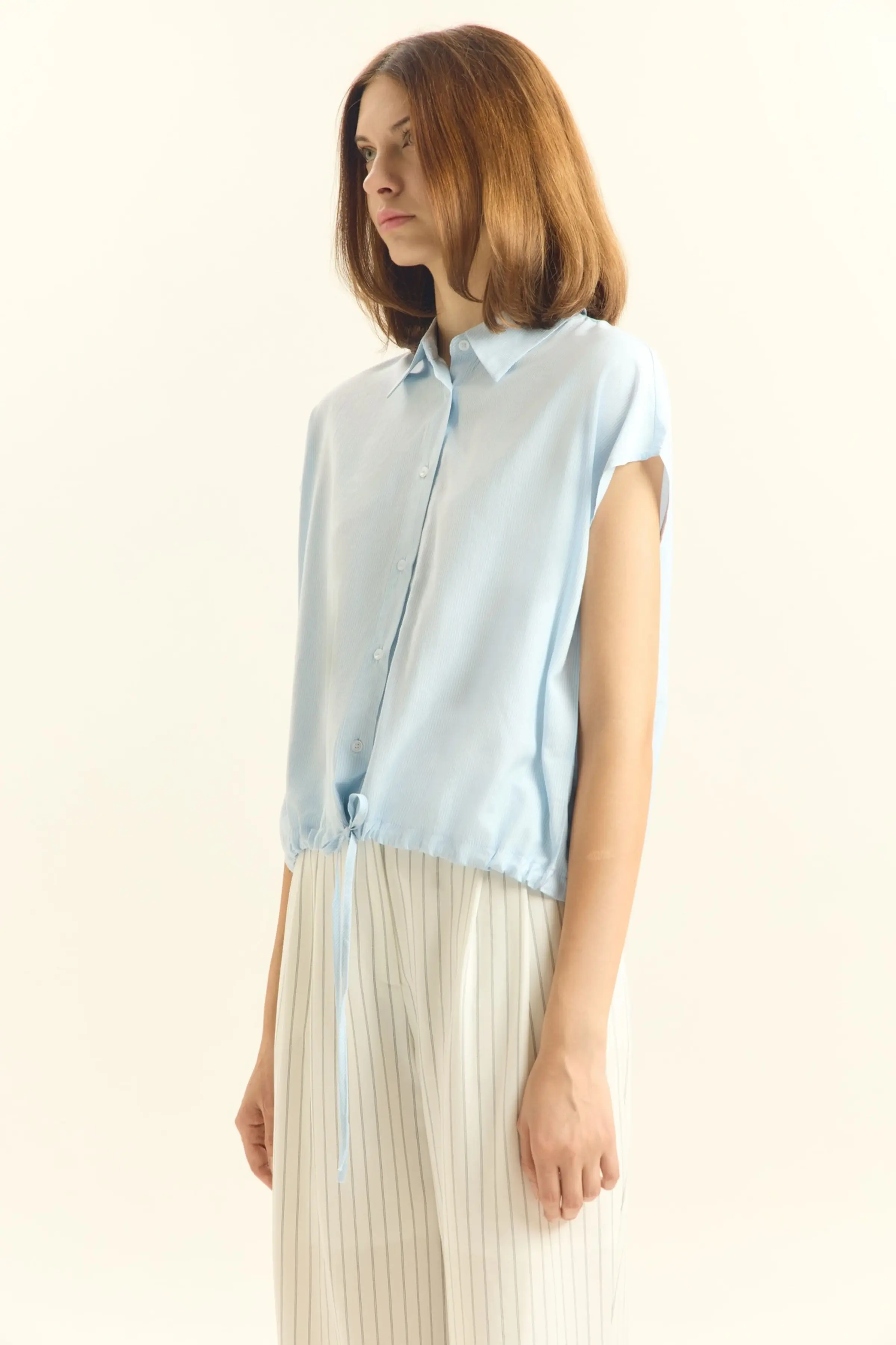 Рубашка голубой для женщин 45240-10 66