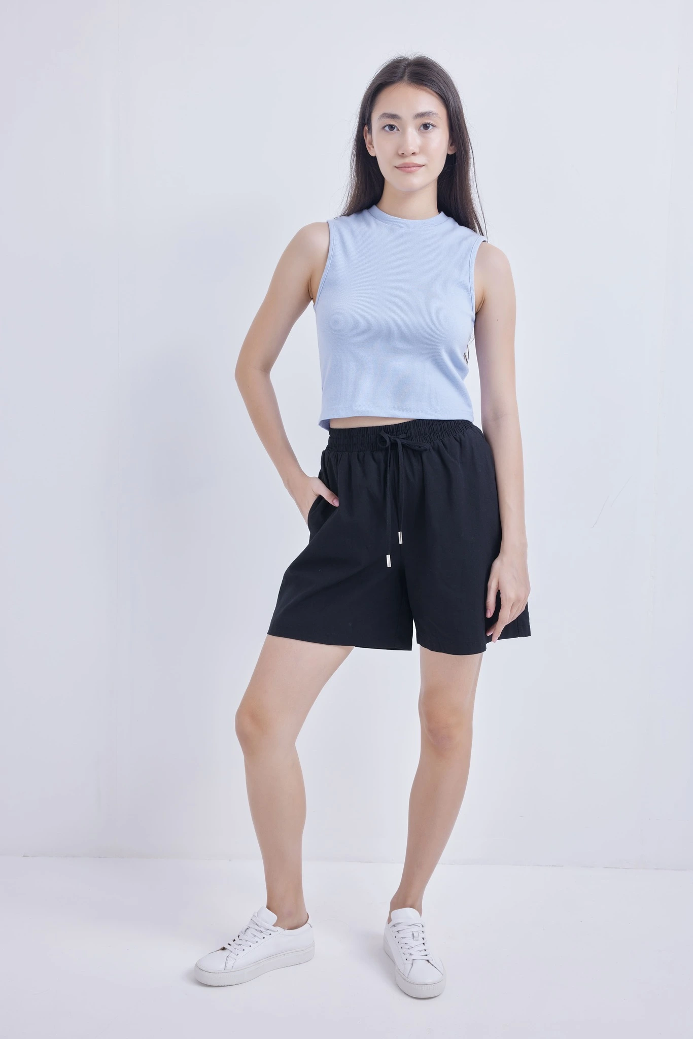 Топ голубой для женщин 41269-10 46