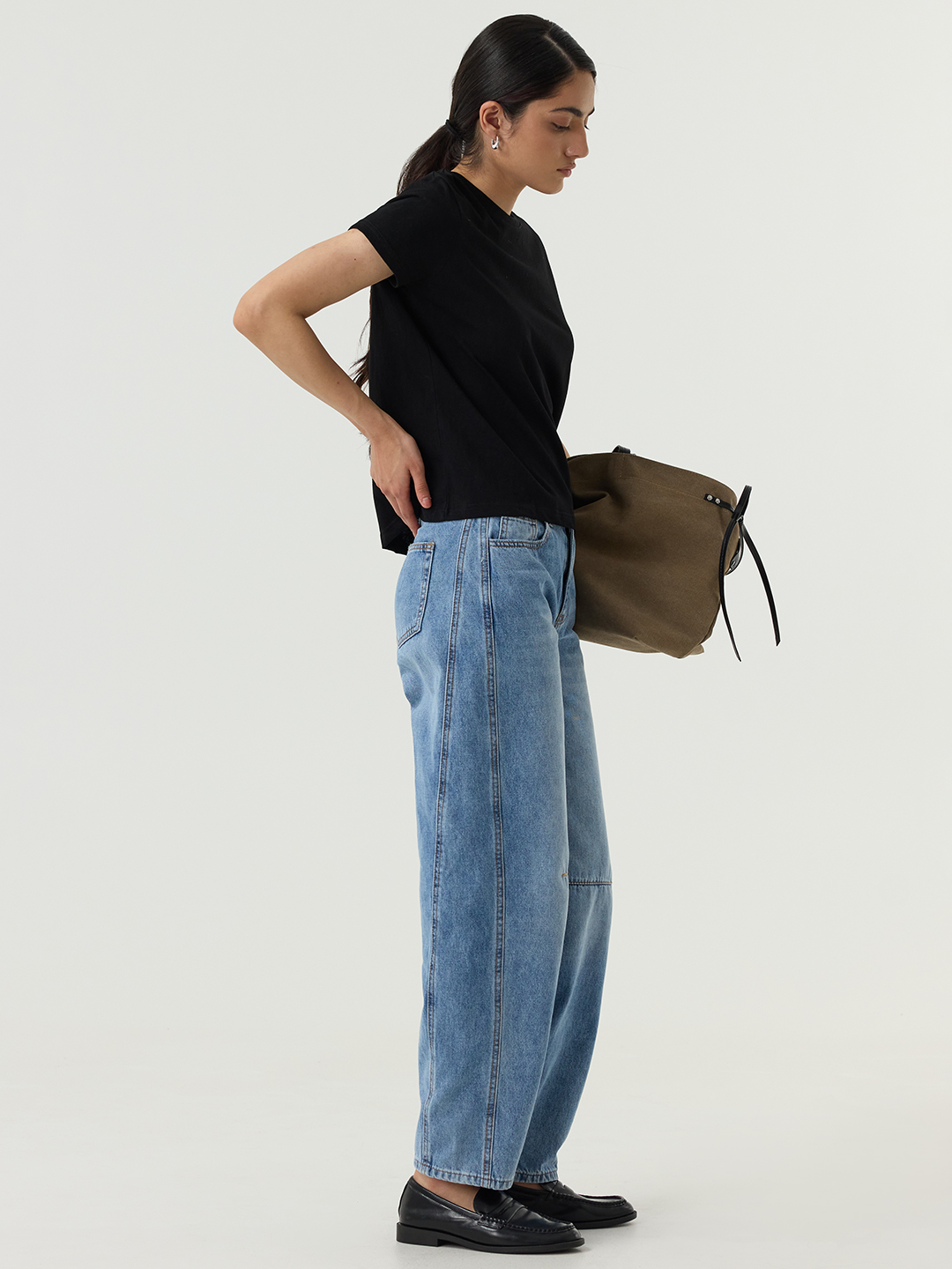 Футболка черный для женщин 48352-1 67