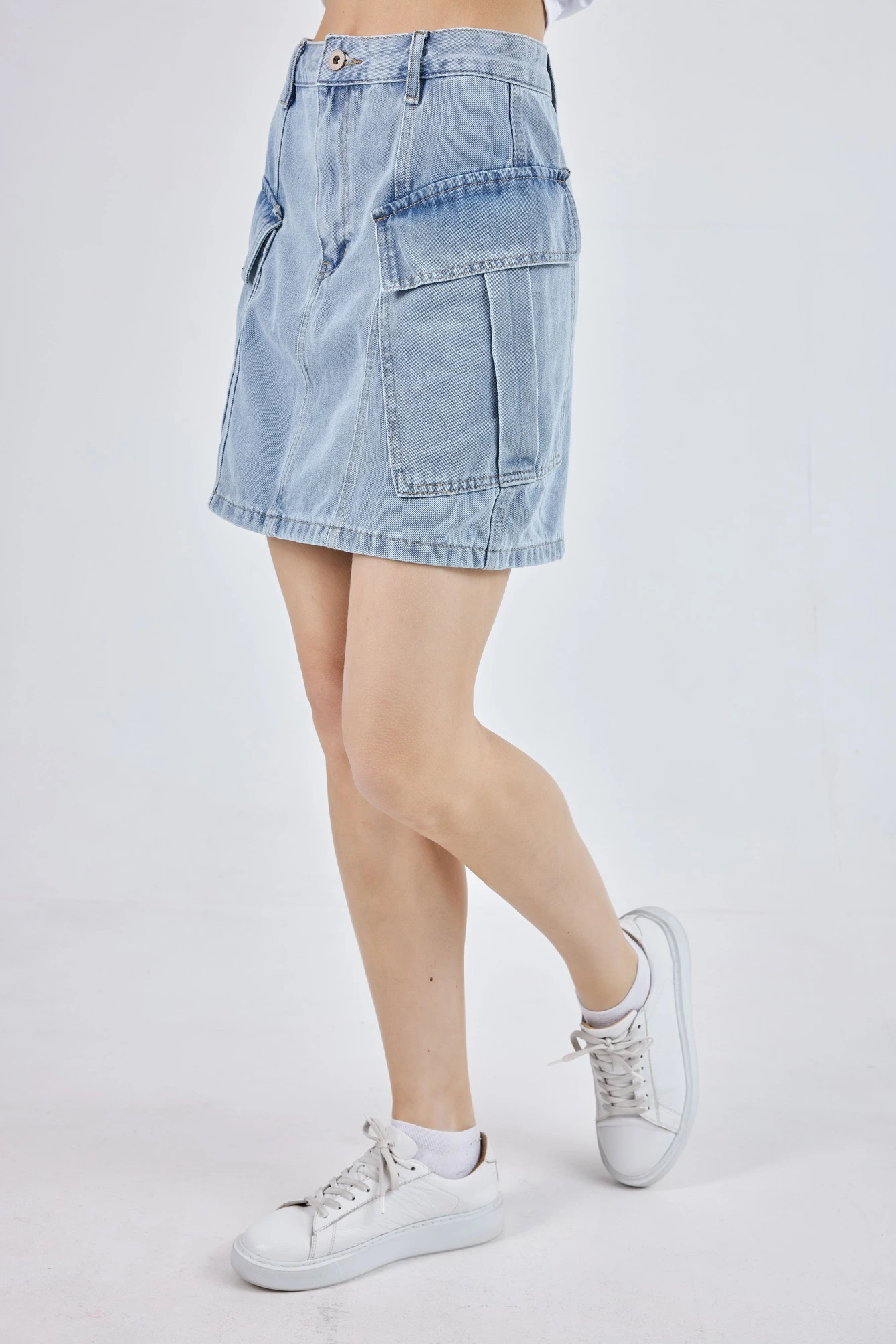 Юбка голубой для женщин 41140-10 52